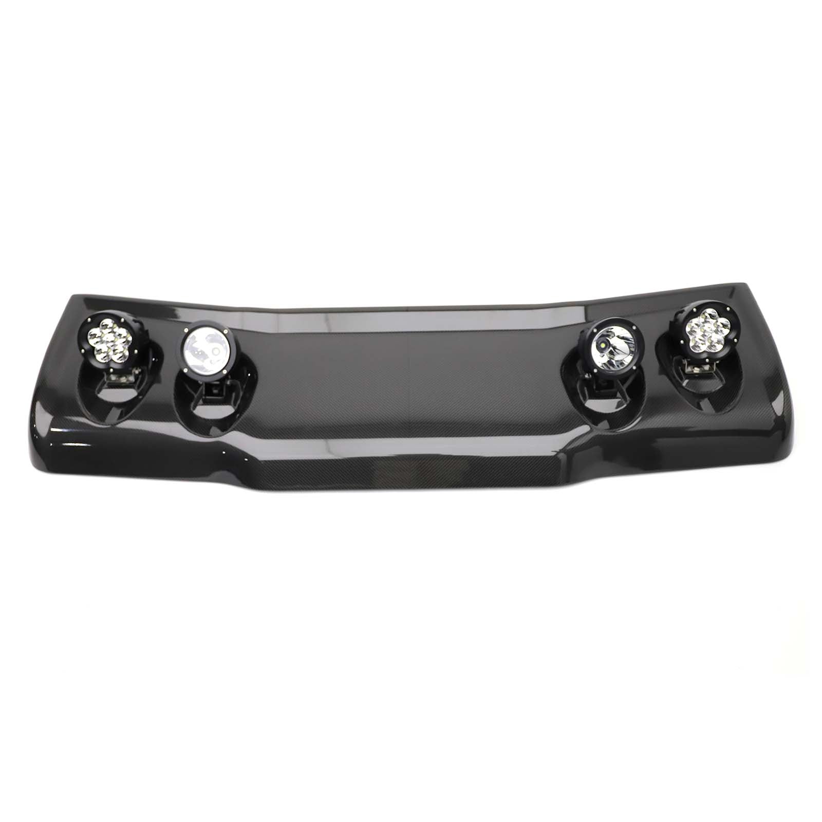 Adventure style Front Roof Spoiler Wing Pour Benz G-Class W464 2019-2023 W/Led