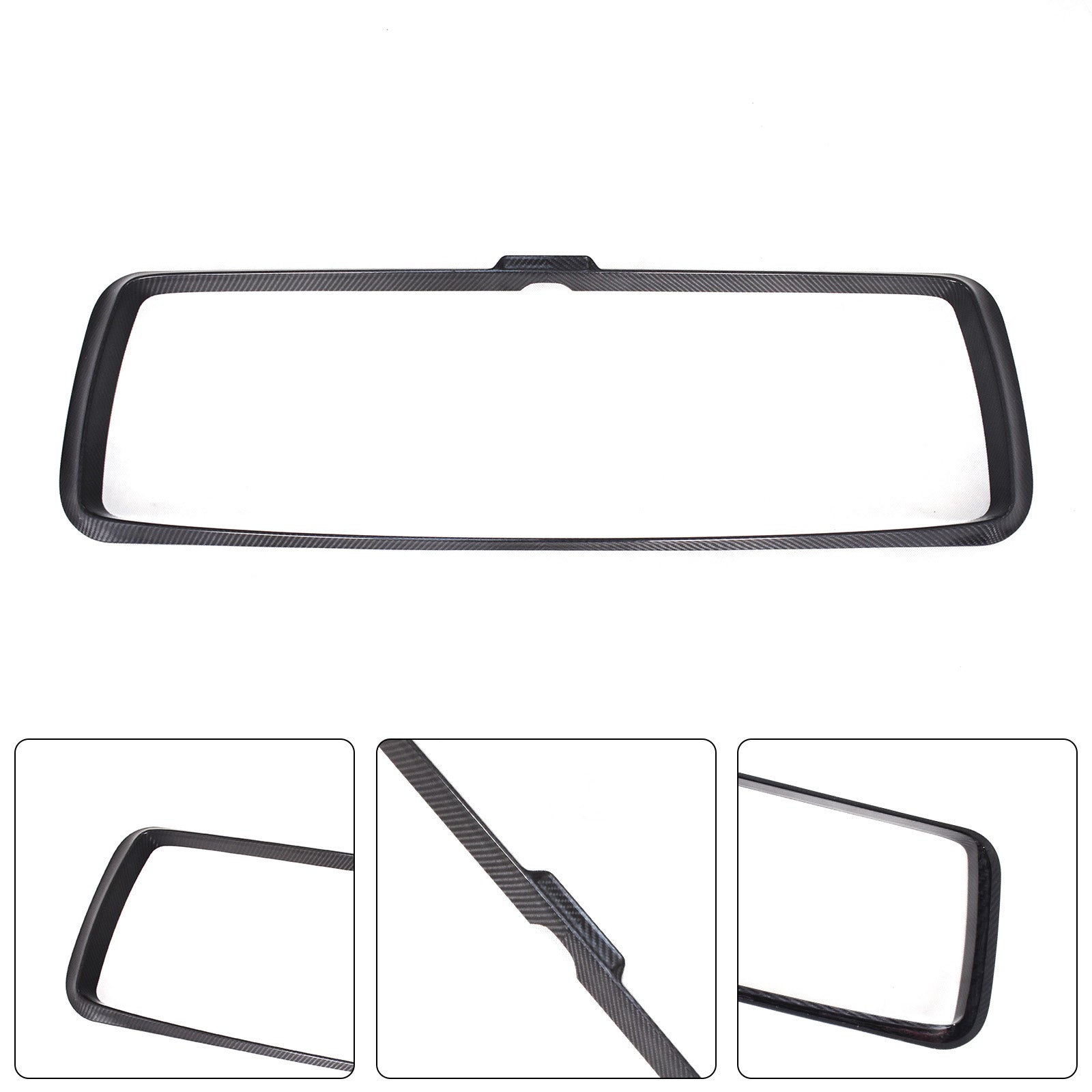 Dry Carbon Fiber Front Grille Frame Trim Pour Mercedes Benz W464 G63 2019-2023