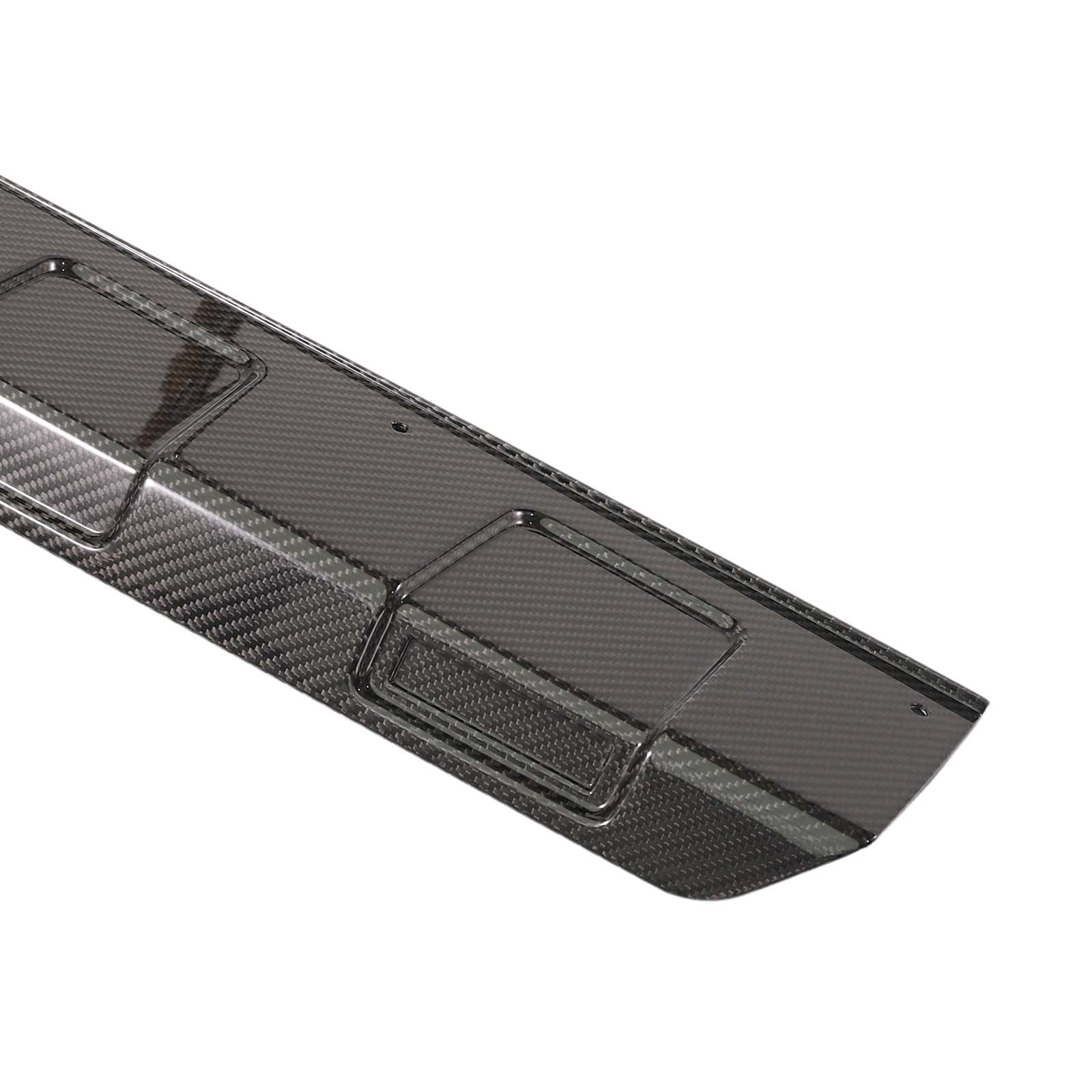 Carbon Rear Lip Cover Pour Mercedes G-Class W464 G63 B700 B800 B900 2019-2023