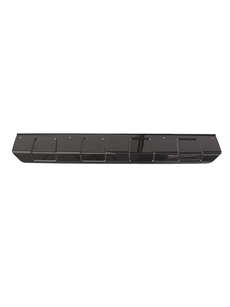 Carbon Rear Lip Cover Pour Mercedes G-Class W464 G63 B700 B800 B900 2019-2023