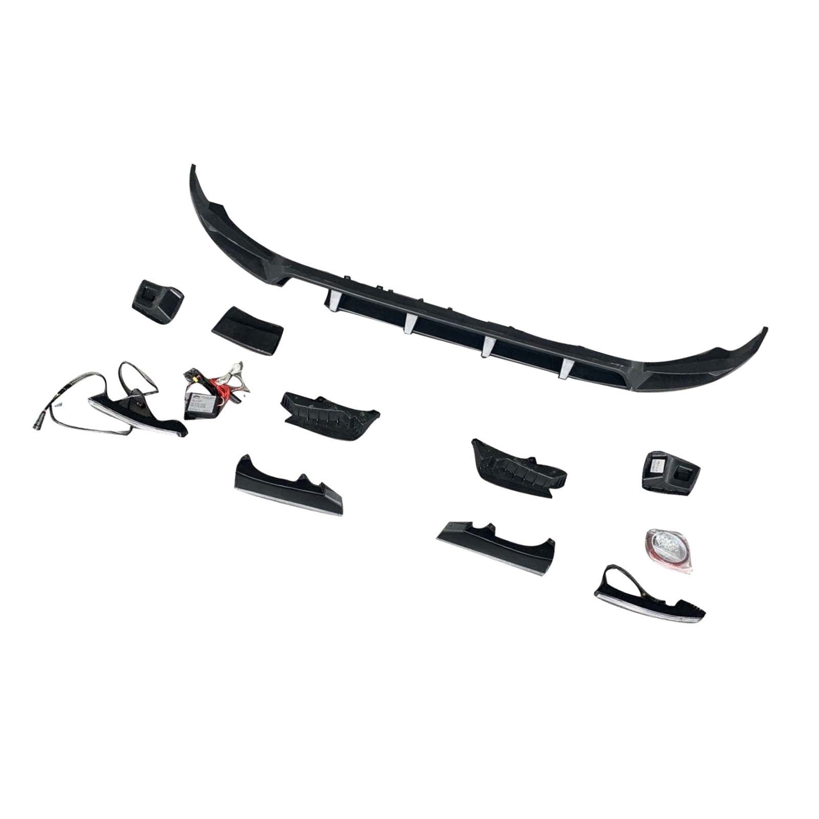 Shark Style Front Bumper Lip Pour Mercedes Benz G-Class W464 W463A 2019-2023