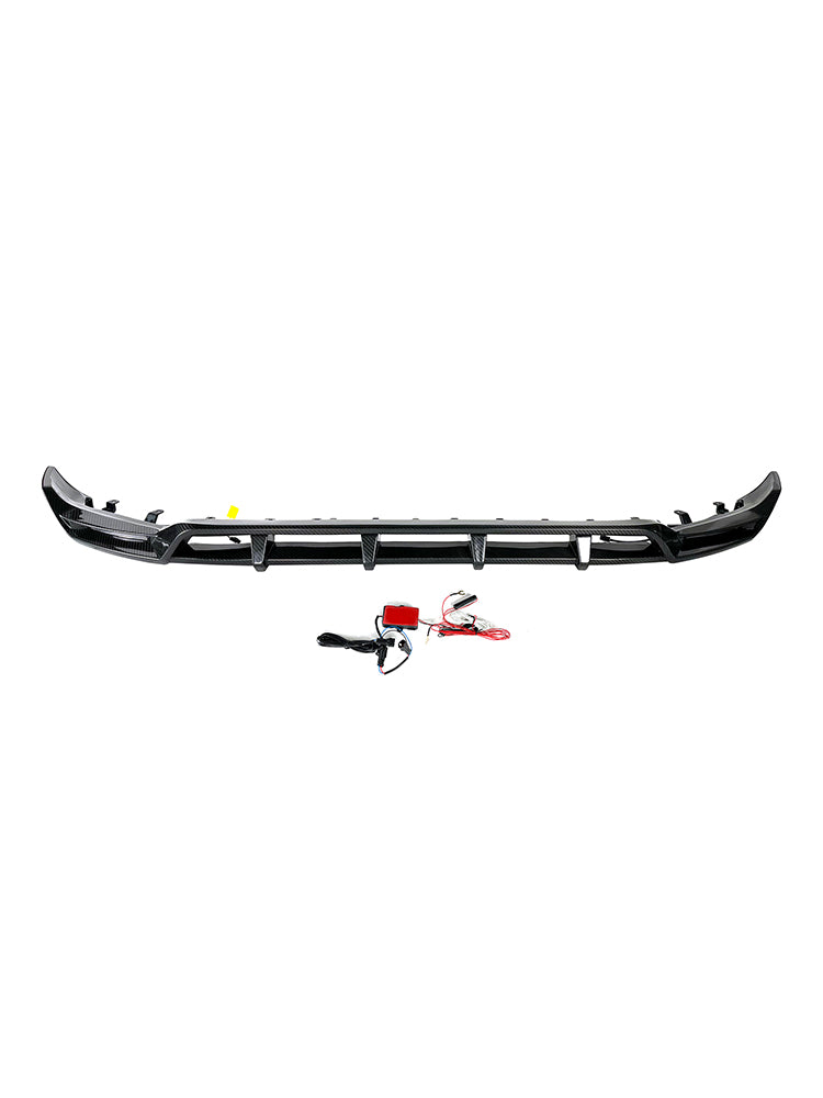 Dry Carbon Front Bumper Lip Pour Mercedes Benz G-Class W464 W463A 2019-2023