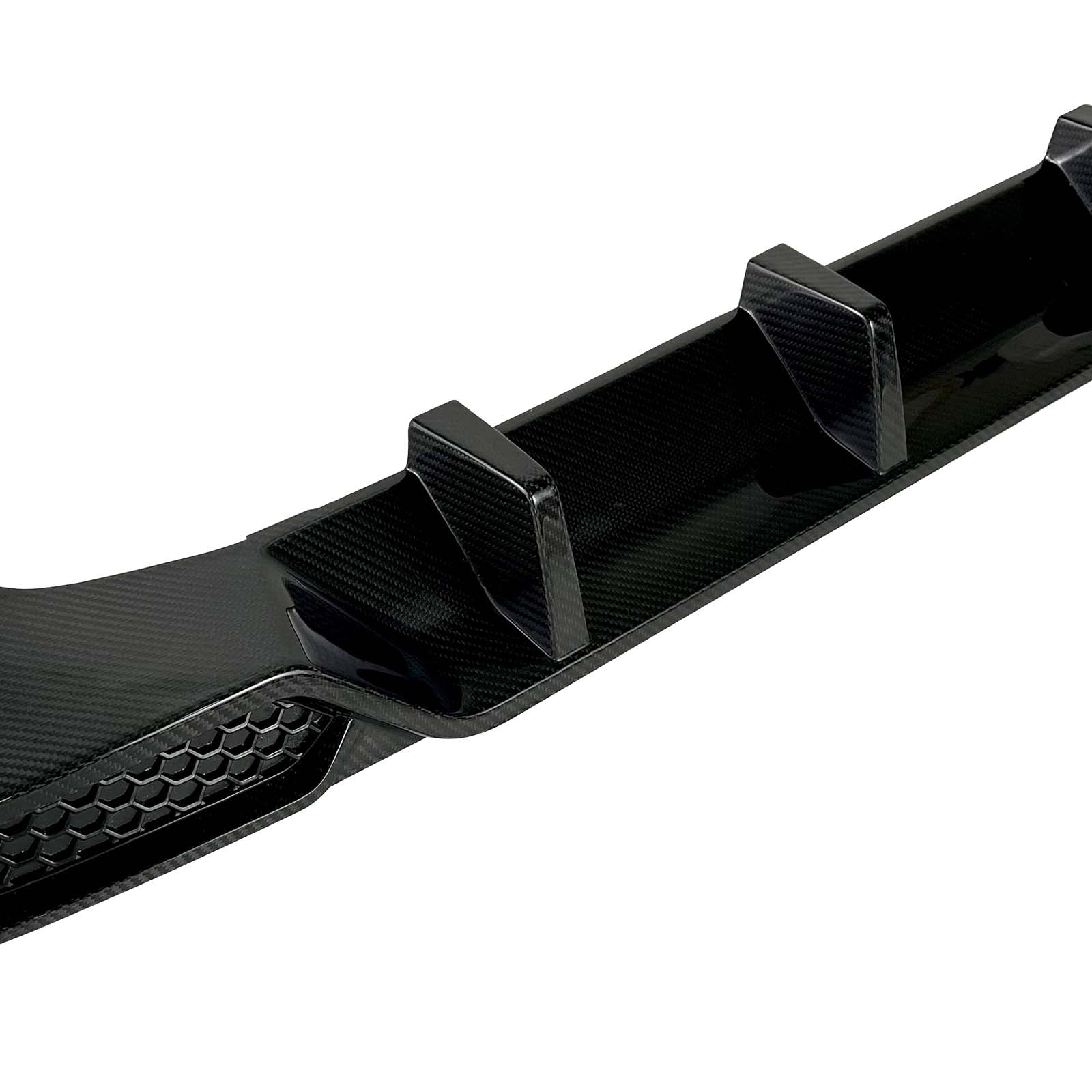 Dry Carbon Rear Diffuser Lip Pour Mercedes Benz W464 W463A 2019-2023 Shark Style