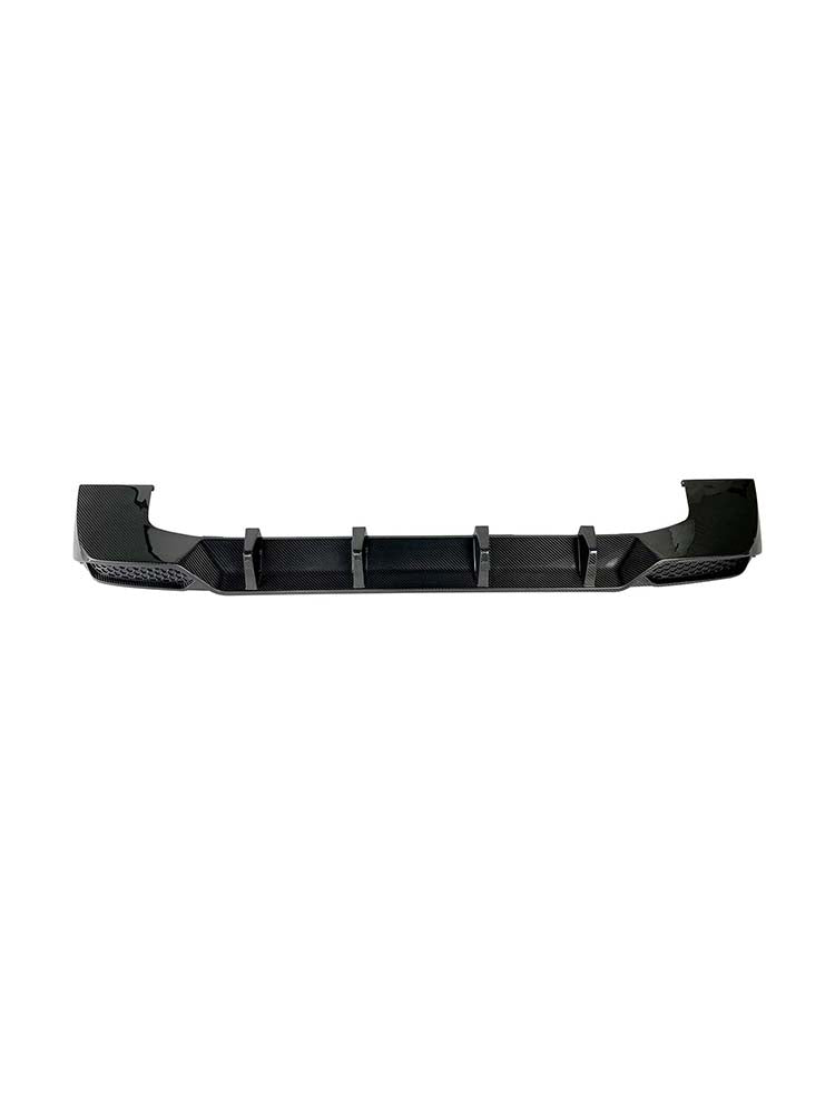 Dry Carbon Rear Diffuser Lip Pour Mercedes Benz W464 W463A 2019-2023 Shark Style