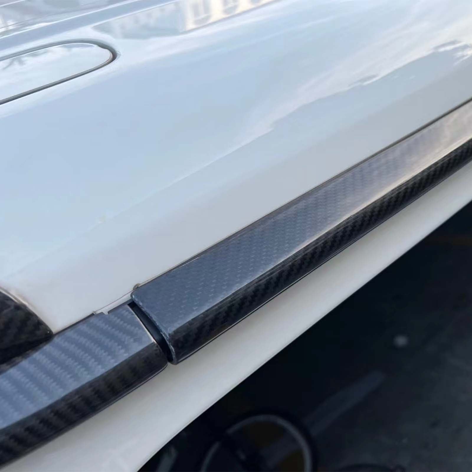 Dry Carbon Roof Strip Trim Pour Mercedes Benz G Class W464 W463A 2019-2023