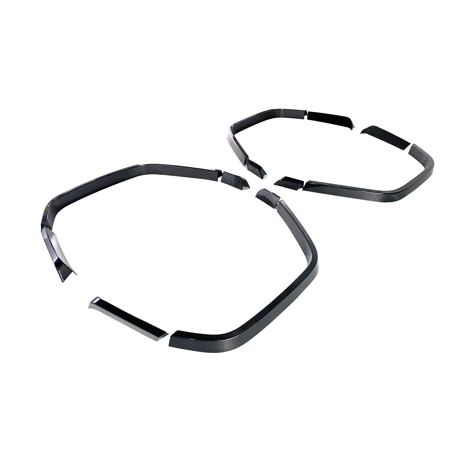 Dry Carbon Front Rear Wheel Arches Pour Mercedes Benz W464 B900 2019-2023 Wide