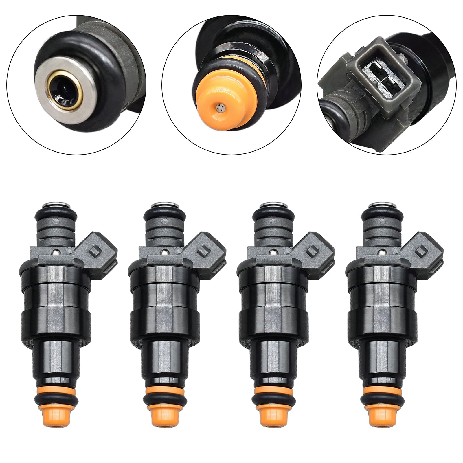 4X Injecteur Carburant Pour Porsche 911 Base Carrera 3.2L 1984-1989 0280150158