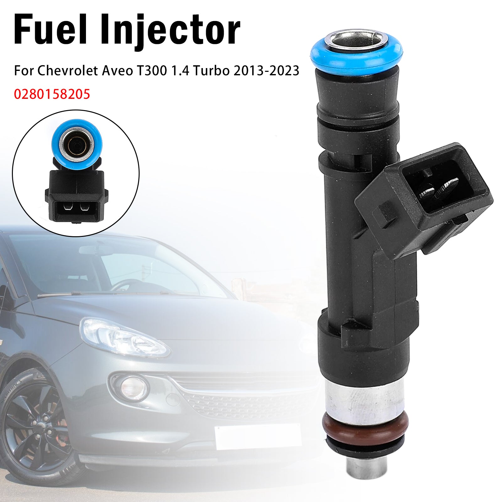 1X Injecteur Carburant Pour Chevrolet Aveo T300 1.4 Turbo 2013-2023 0280158205
