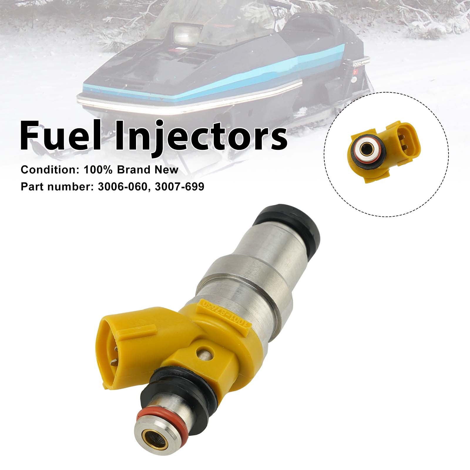 Injecteurs de carburant 3007-699 3006-060 pour Arctic Cat ZR ZL Sabercat M6 M7 M8