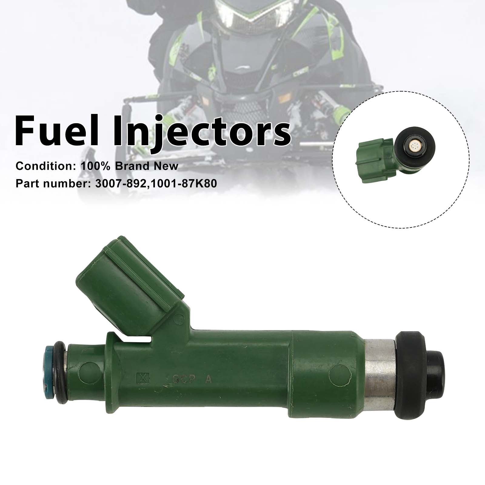Injecteurs de carburant 3007-892 1001-87K80 pour Arctic Cat ZR XF M 800 2010-2017