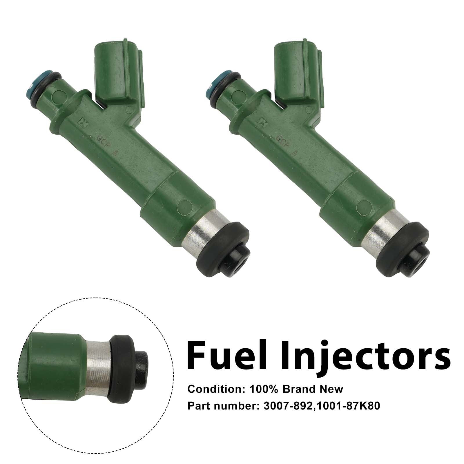 2PC Injecteurs de carburant 3007-892 1001-87K80 pour Arctic Cat ZR XF M 800 2010-2017