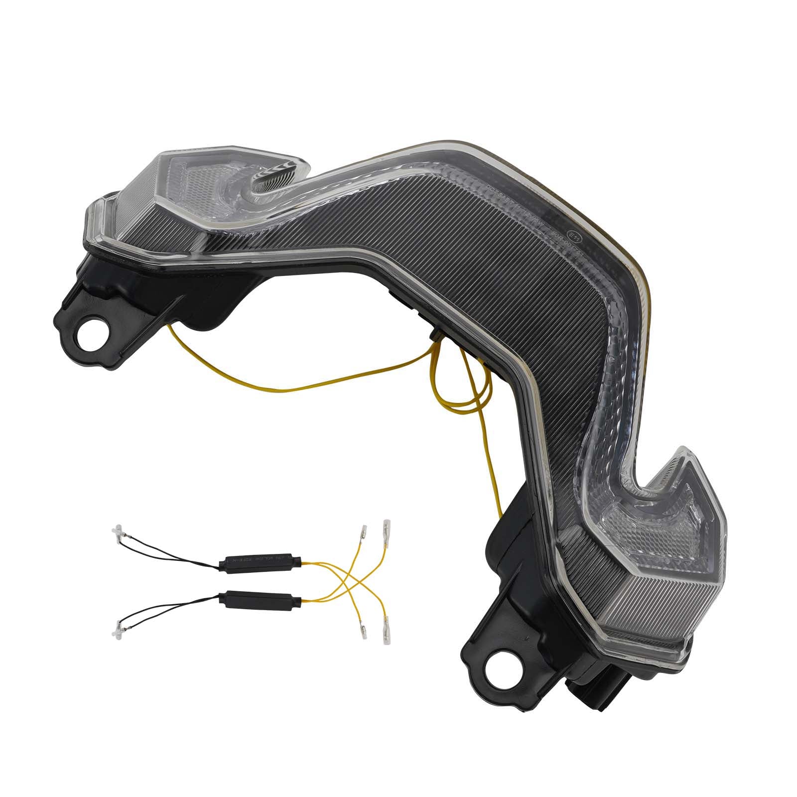 Feux arrière à LED avec clignotants intégrés pour KAWASAKI Z900 Z900SE 2025-2026 Clear