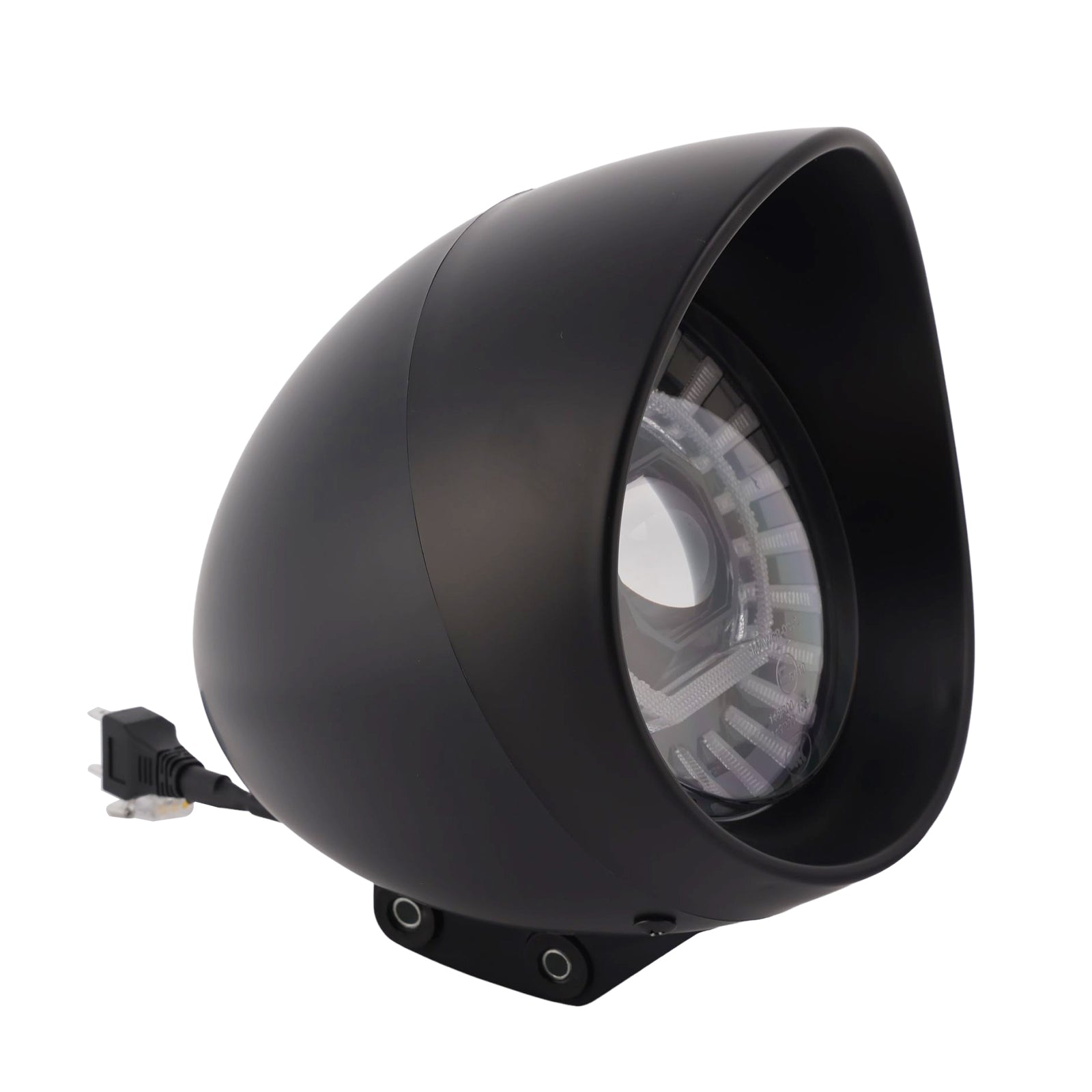 Brume Lampe Des Phares Mettre En Lumière 55W 4000Lm Noir Pour Moto Cruise Cafe