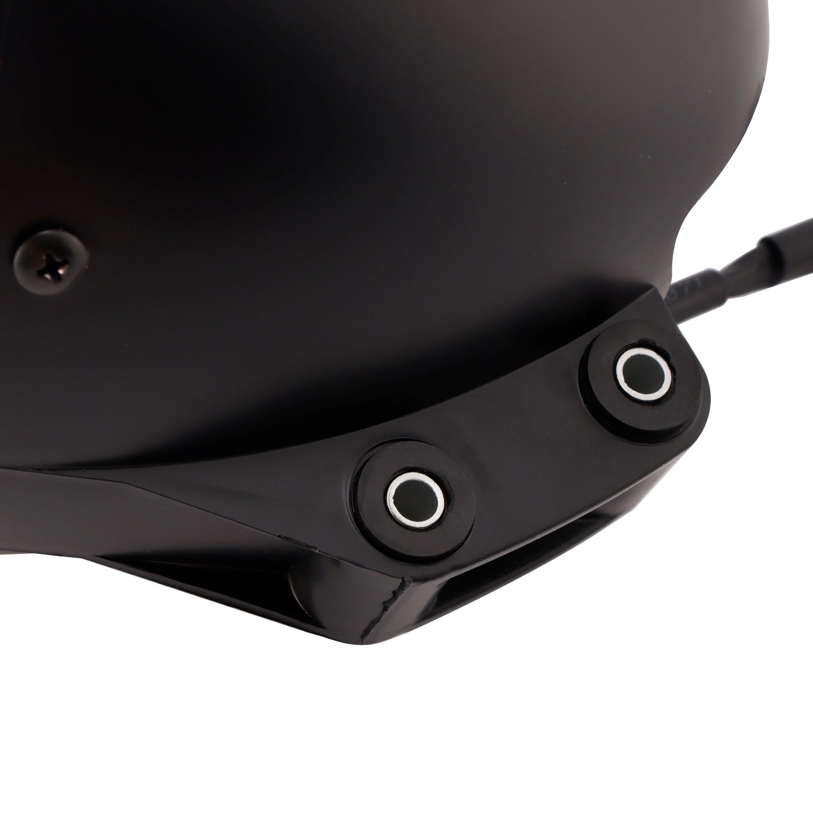 Brume Lampe Des Phares Mettre En Lumière 55W 4000Lm Noir Pour Moto Cruise Cafe