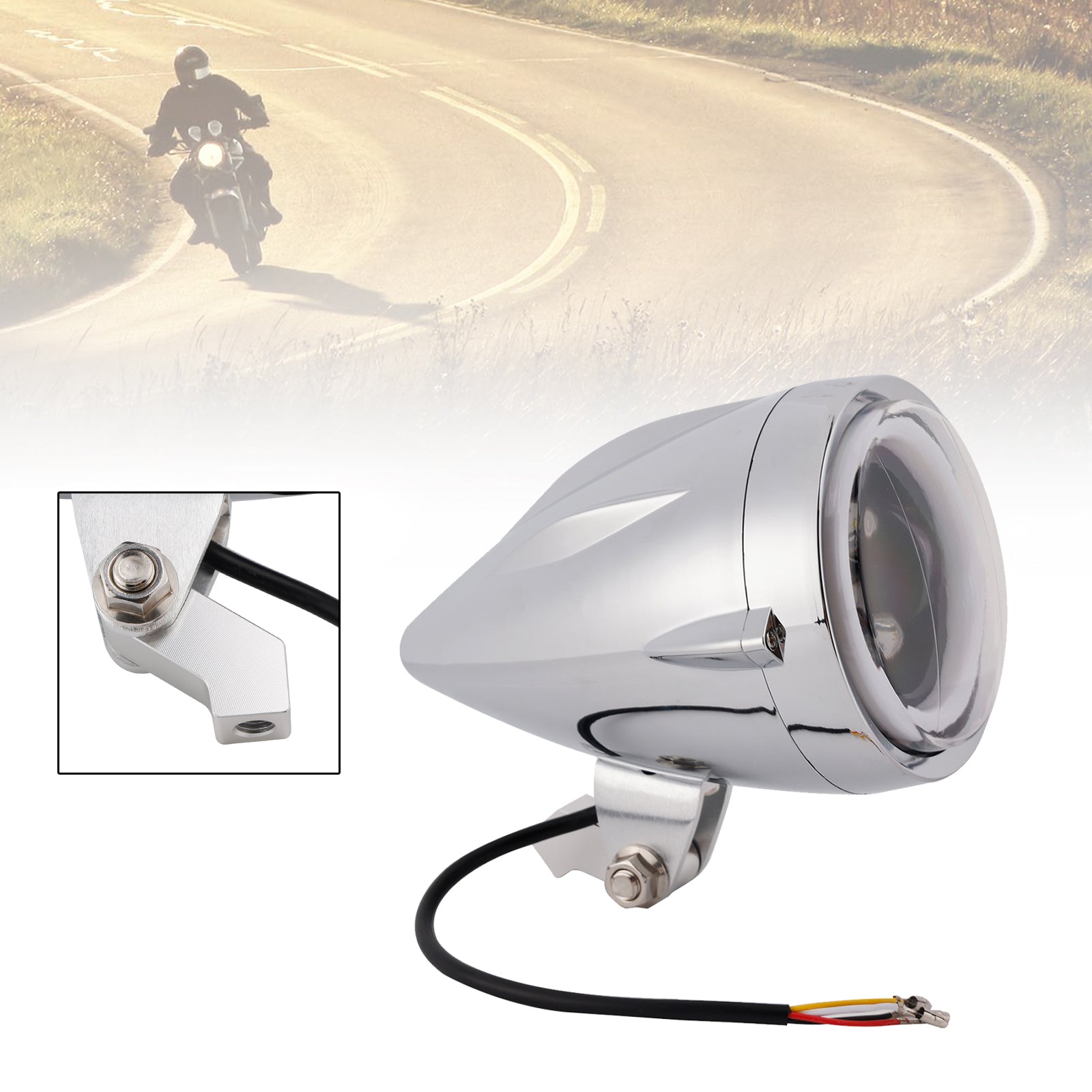 Brume Lampe Phares Mettre En Lumière Faisceau Haut Et Bas 6000Lm Pour Croisière