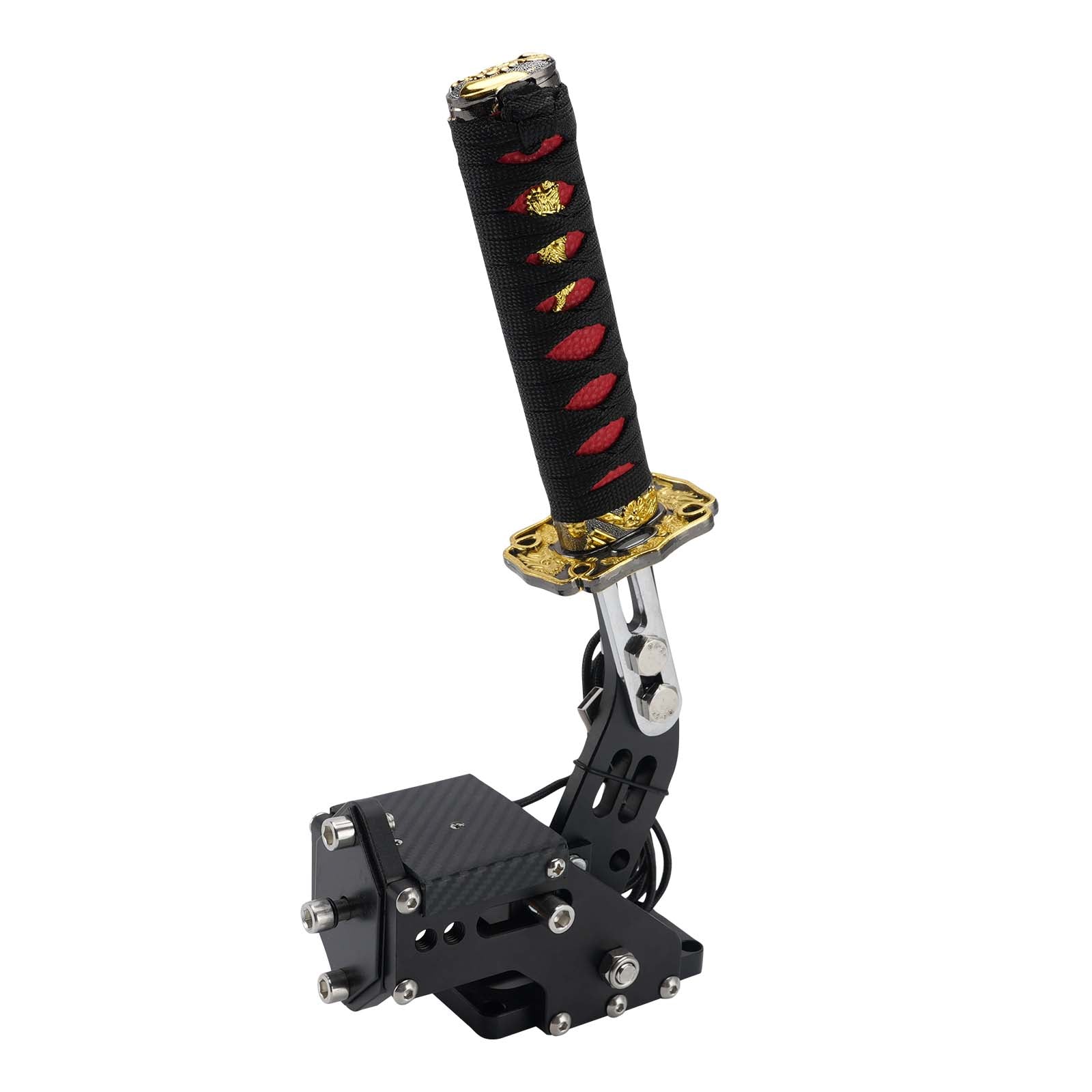14Bit SIM Handbrake Sword Hilt pour Racing Games Steering Wheel Stand G27/G29 PC