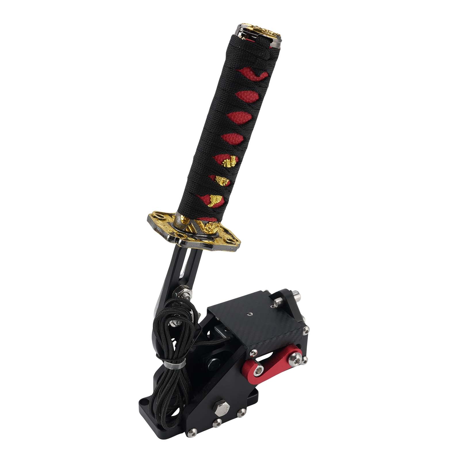 14Bit SIM Handbrake Sword Hilt pour Racing Games Steering Wheel Stand G27/G29 PC