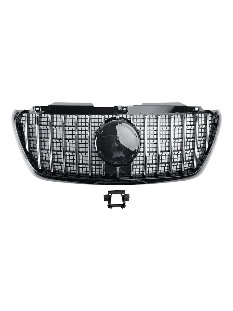 GT-Style Front Bumper Grille Grill Pour Mercedes Sprinter W907 W910 2018-2023