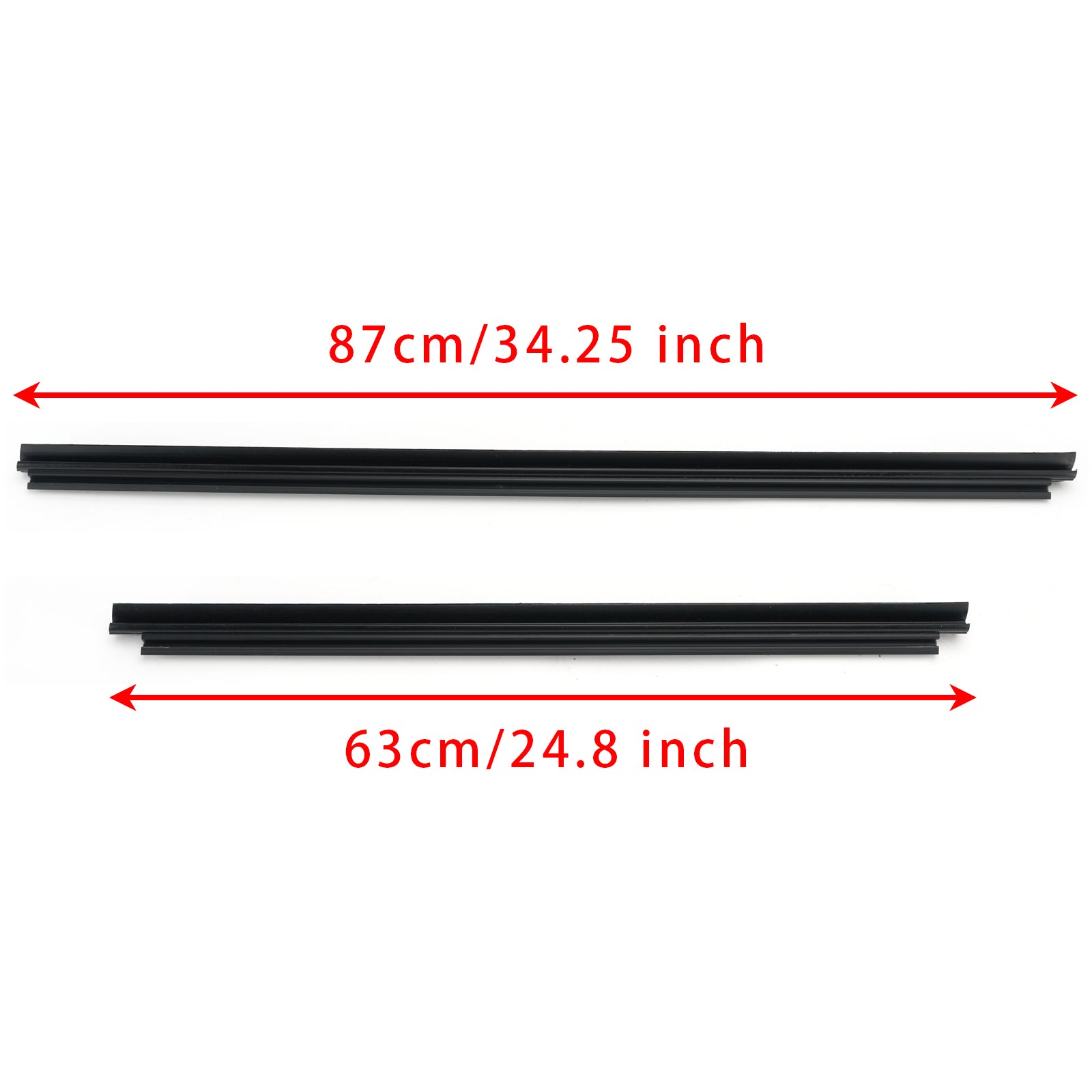 4Pièces Joint D’étanchéité Intérieur Vitre Fenêtre Porte Pour Toyota Corolla 2009-2013
