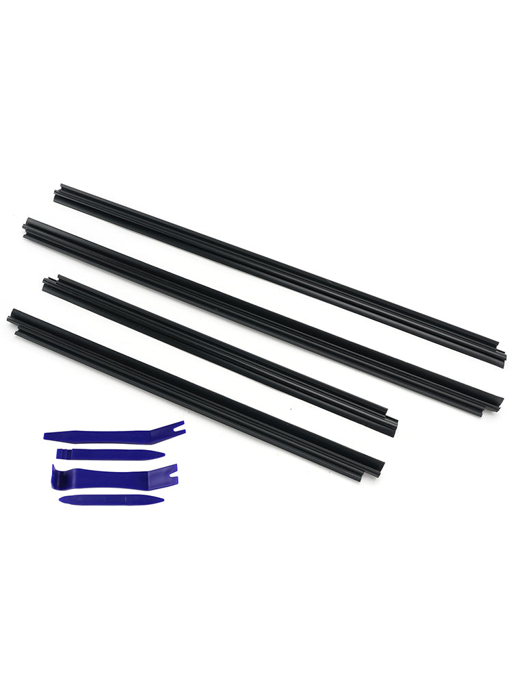4Pièces Joint D’étanchéité Intérieur Vitre Fenêtre Porte Pour Toyota Corolla 2009-2013