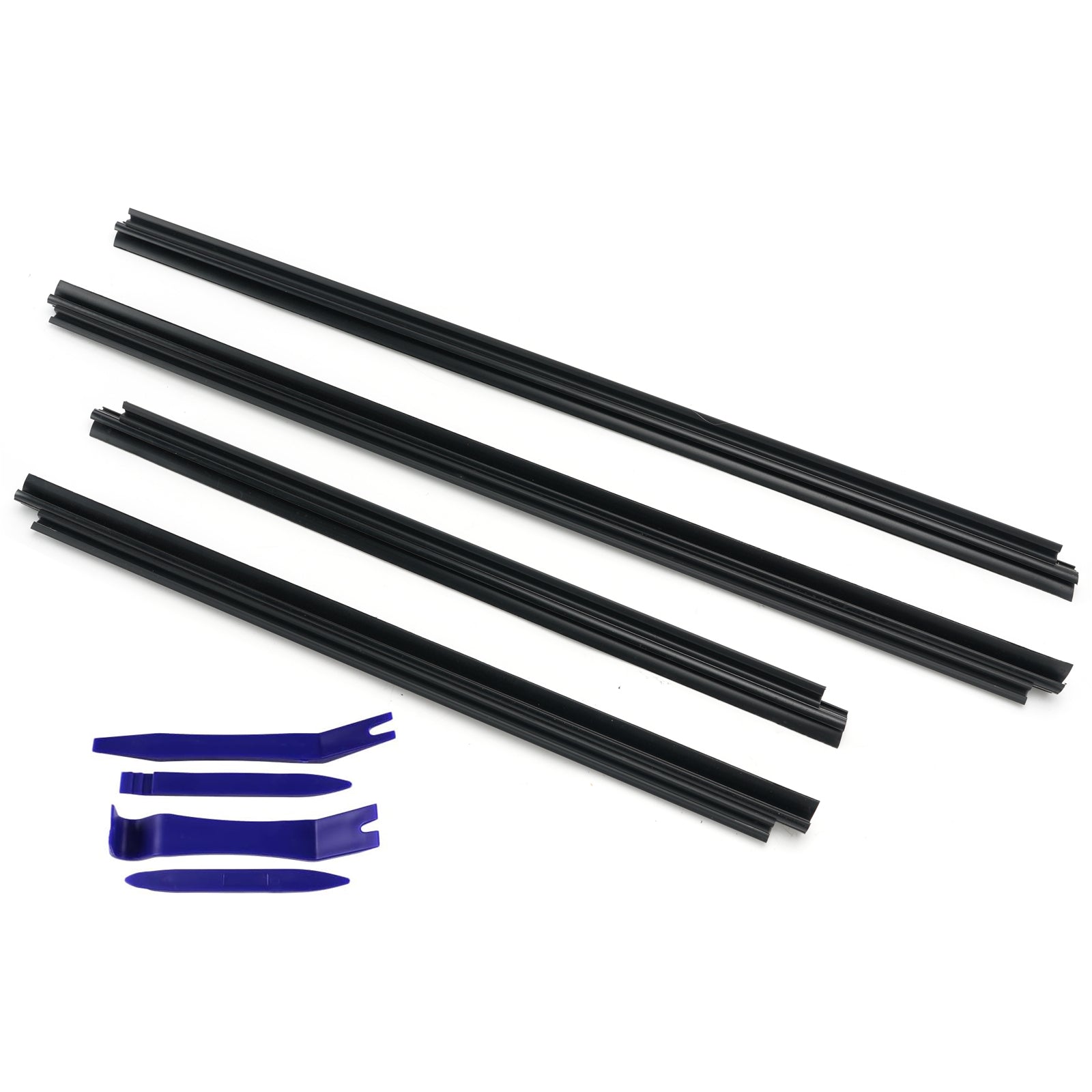 4Pièces Joint D’étanchéité Intérieur Vitre Fenêtre Porte Pour Toyota Corolla 2009-2013