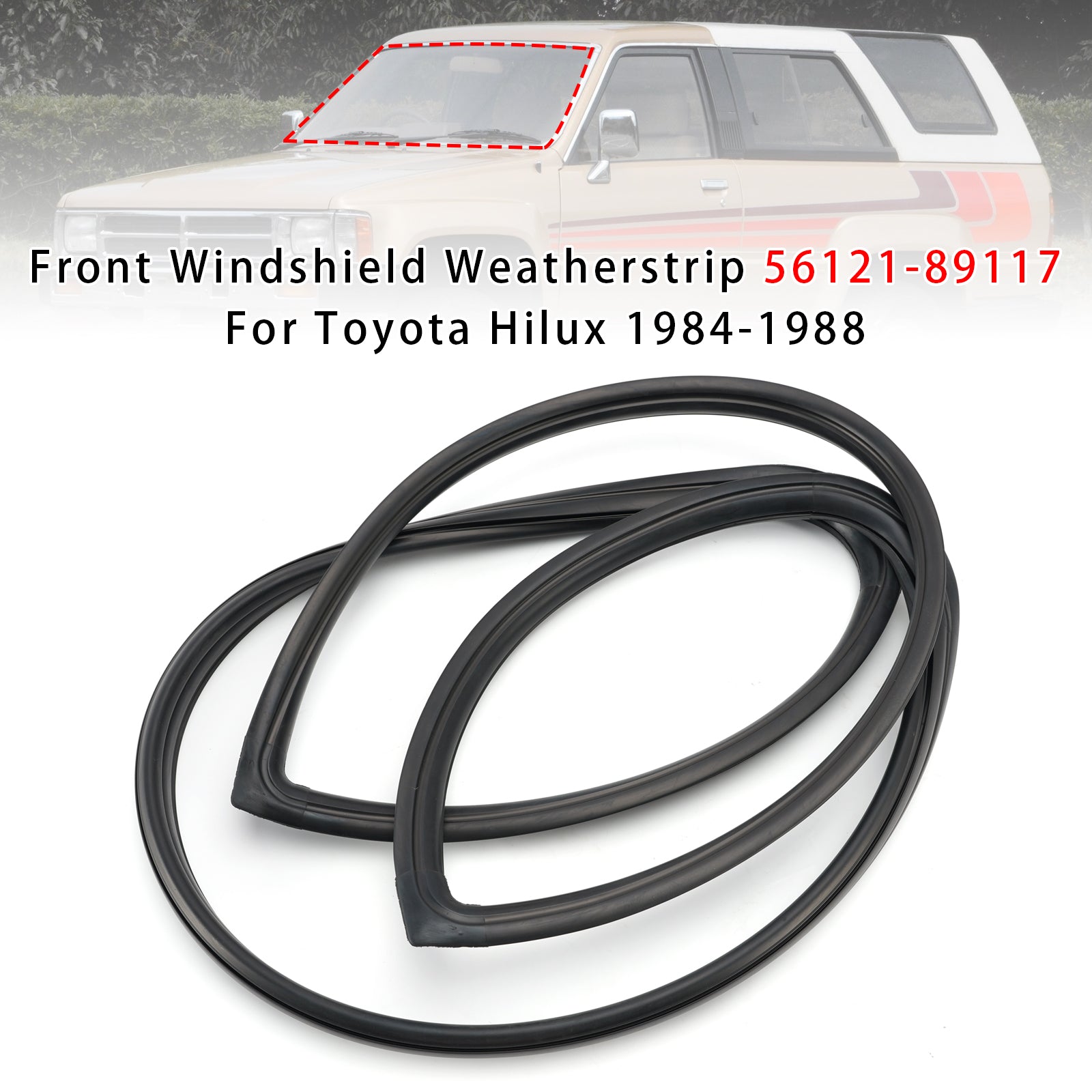 Frontscheibendichtung 56121-89117 für Toyota Hilux 1984-1988
