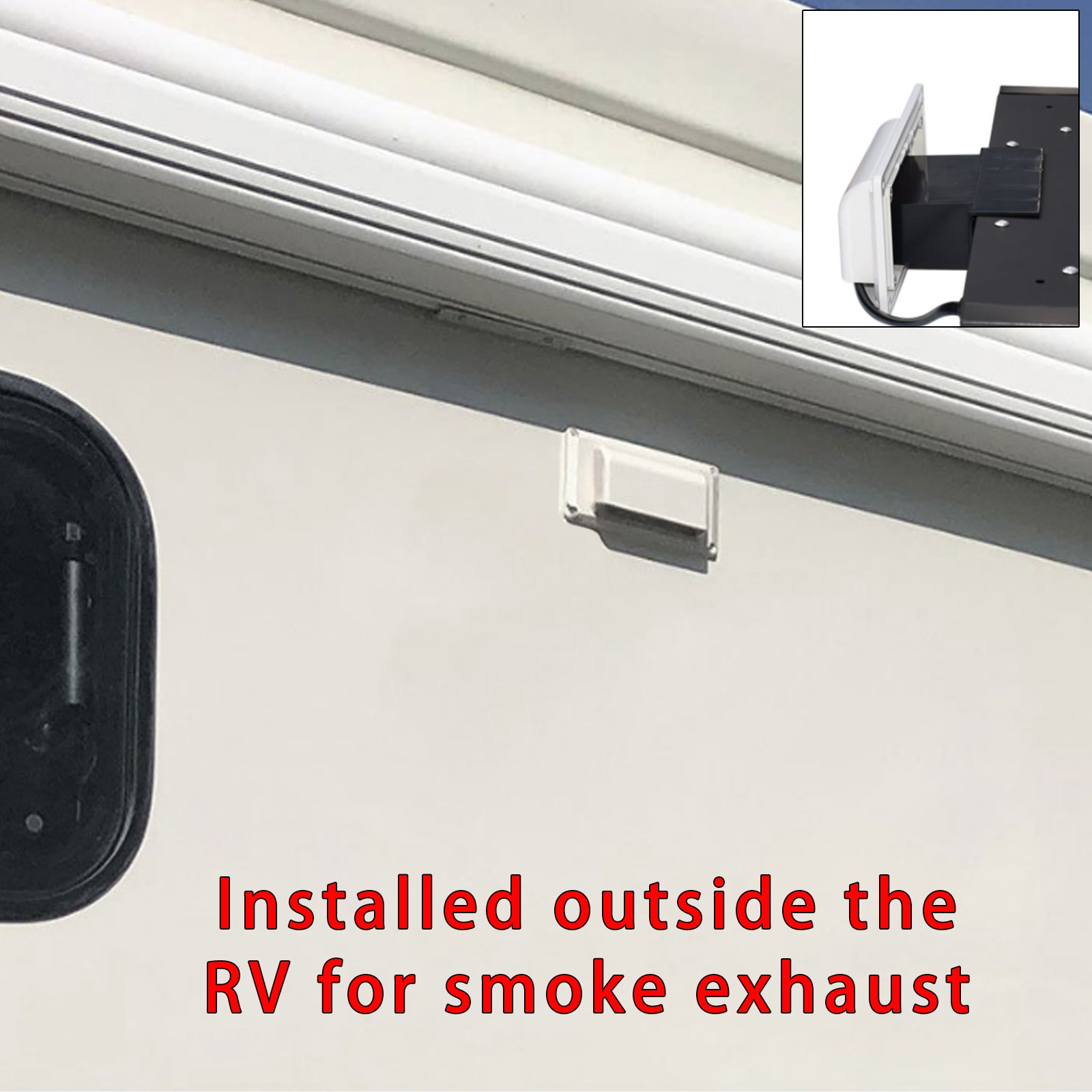 Hotte De Cuisine Pour Camping-Car 12V Caravane Avec Ventilateur 3 Vitesses