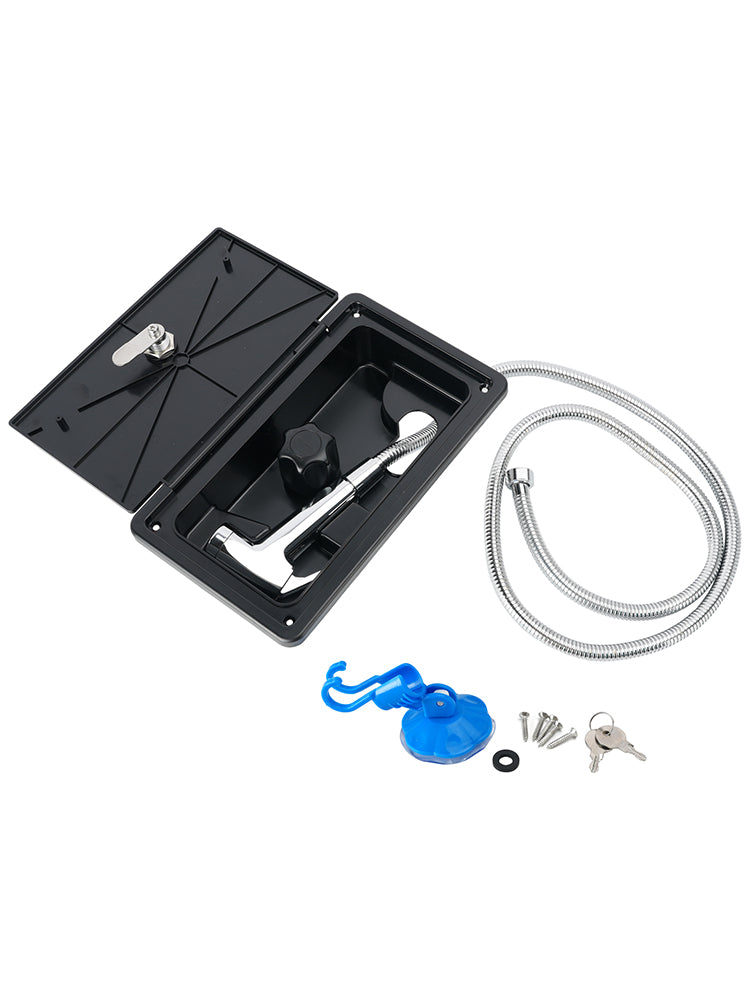 Boîte De Douche Verrouillable Pour RV Eau Chaude Froide Pour Caravane Camper