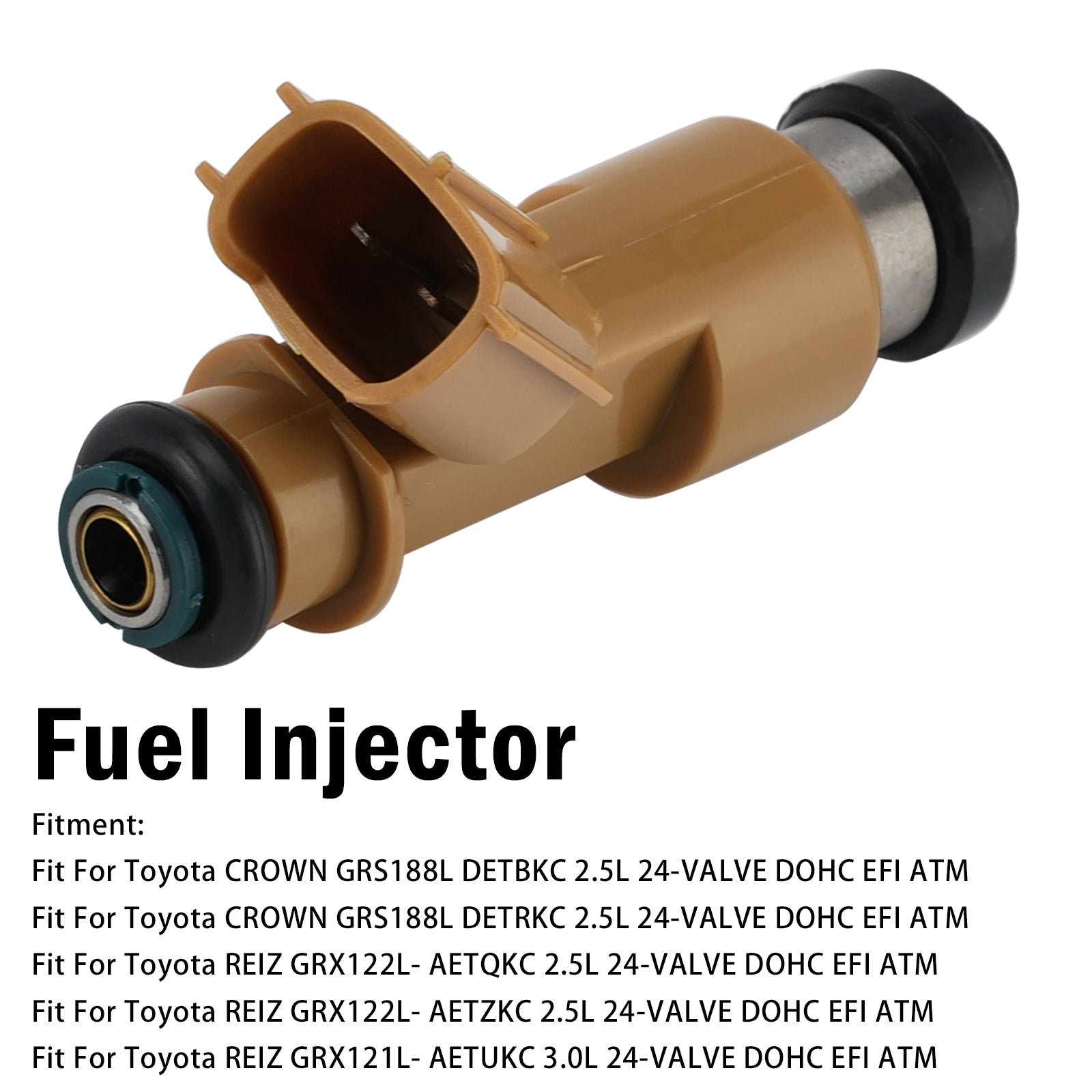 1X Injecteur Carburant Pour Toyota 4REIZ GRX12 GRS18 2005-2010 23250-0P050
