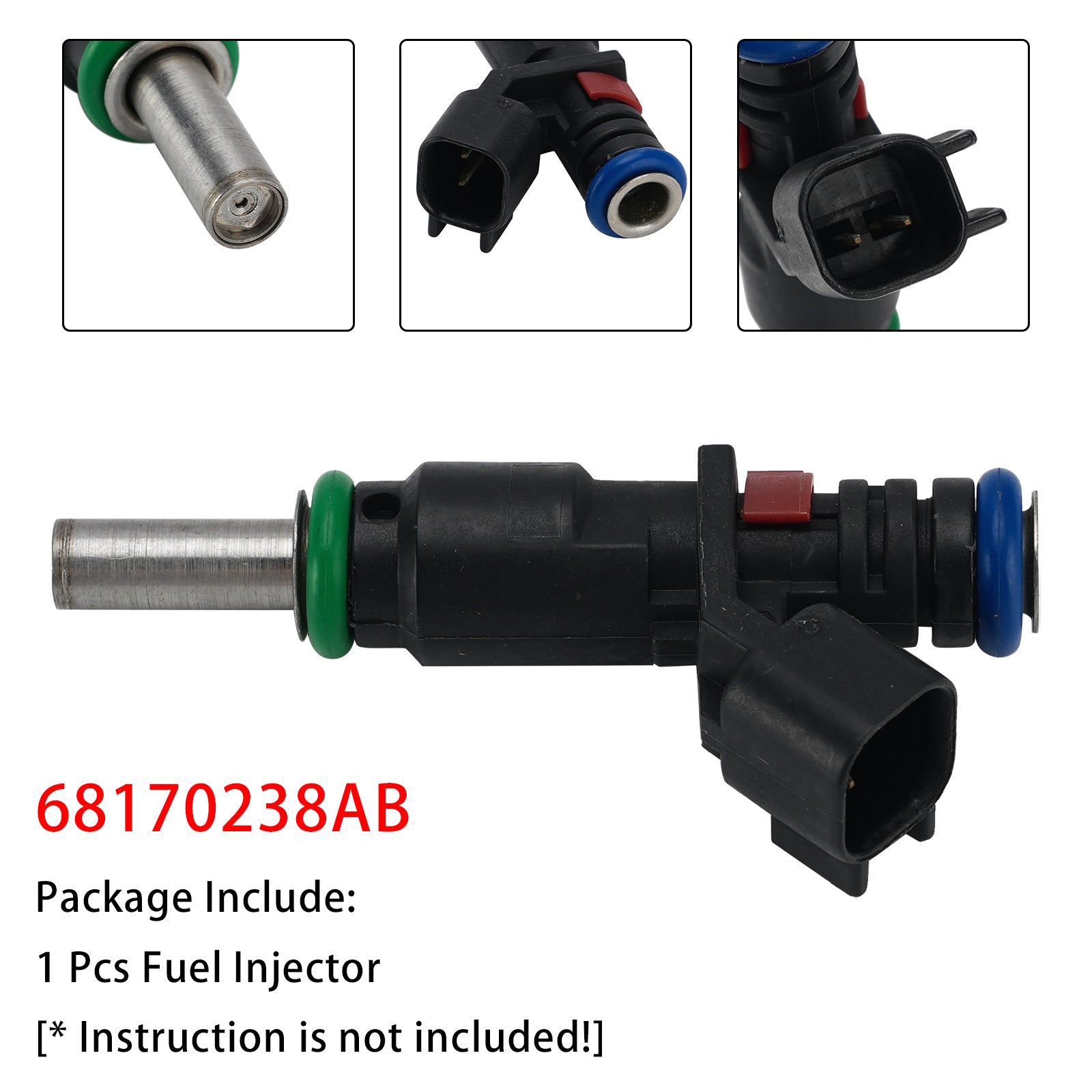 1X Injecteur Carburant Pour Dodge Challenger 15-20 Charger 2015-2020 68170238AB