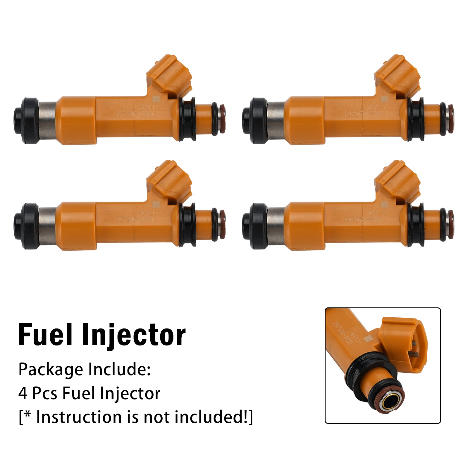 4X Injecteur Carburant Pour Suzuki Swift III EZ 1.3 92PS 2005-2018 297500-0120