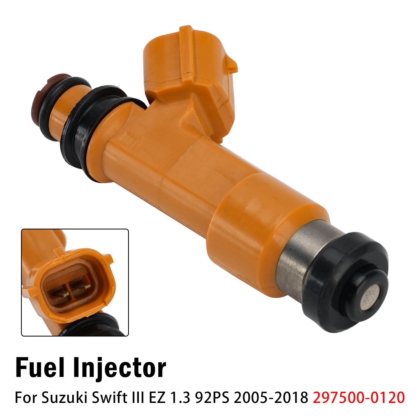 1X Injecteur Carburant Pour Suzuki Swift III EZ 1.3 92PS 2005-2018 297500-0120
