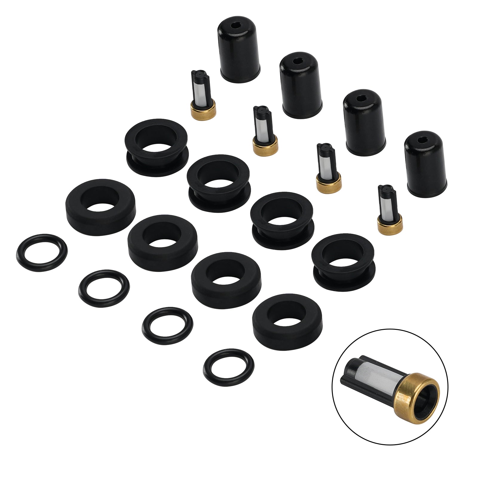 Injecteur Joint O-Ring 23250-45011 Toyota 4Runner Pickup 2.4L I4 1985-1987