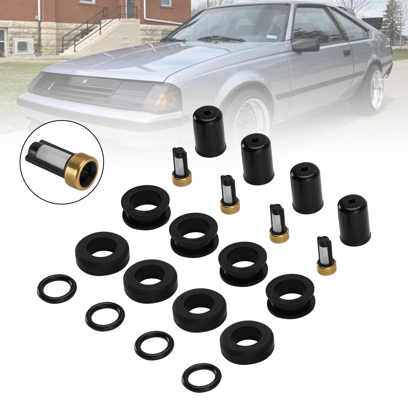 Injecteur Joint O-Ring 23250-45011 Toyota 4Runner Pickup 2.4L I4 1985-1987
