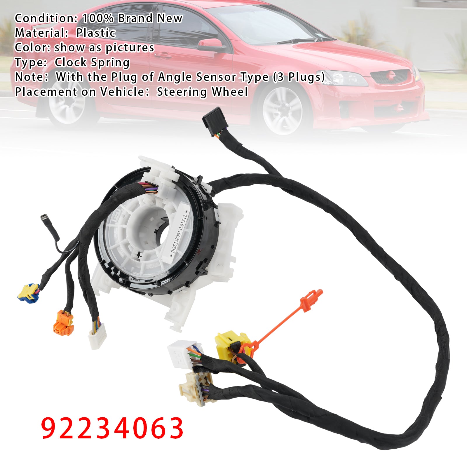 Ressort D'horloge 92234063 Pour Holden Commodore VE SV6 SS V Omega S1 2006-2010