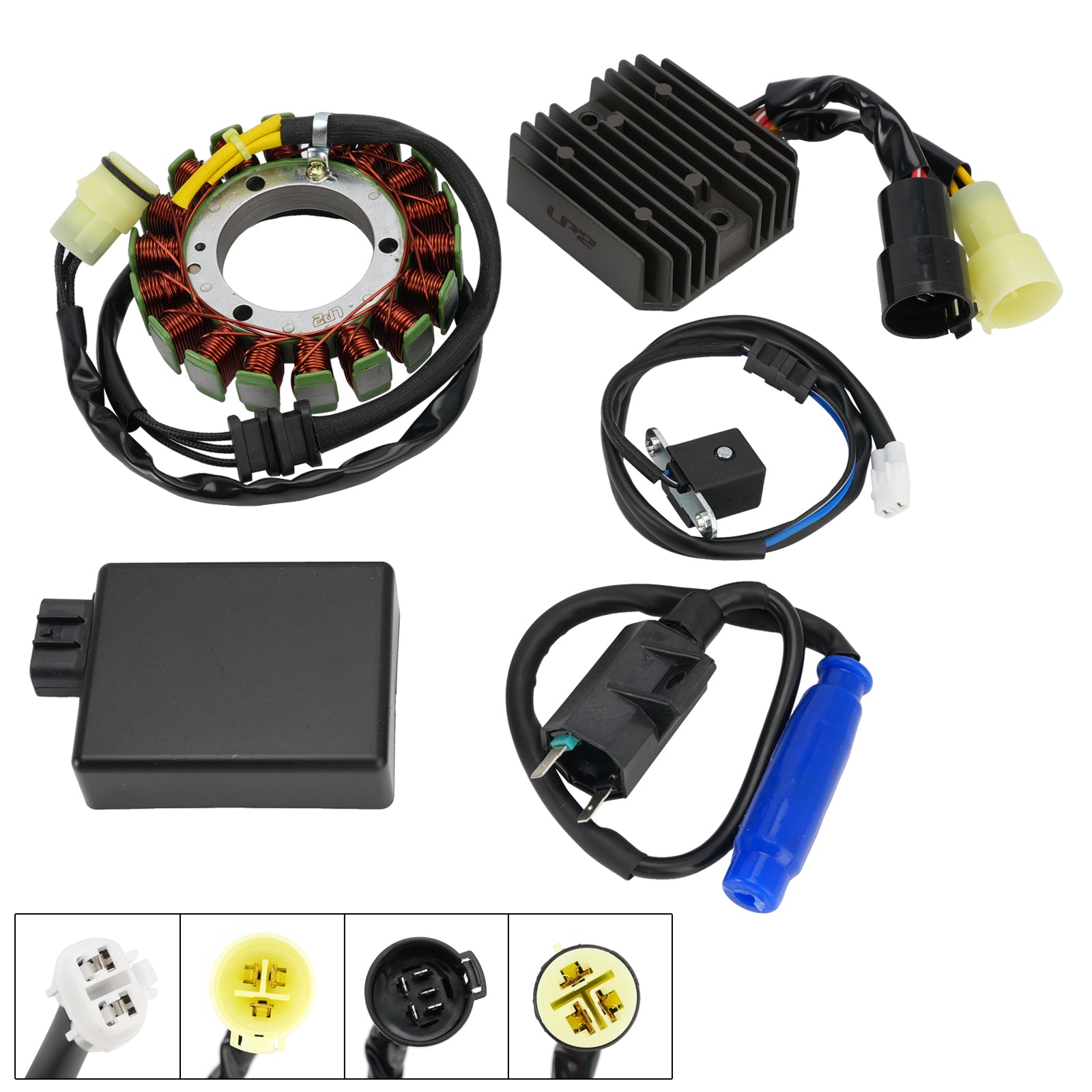 Boitier Allumage Bobine Stator Régulateur pour Kawasaki KVF400 Prairie 1999-2002