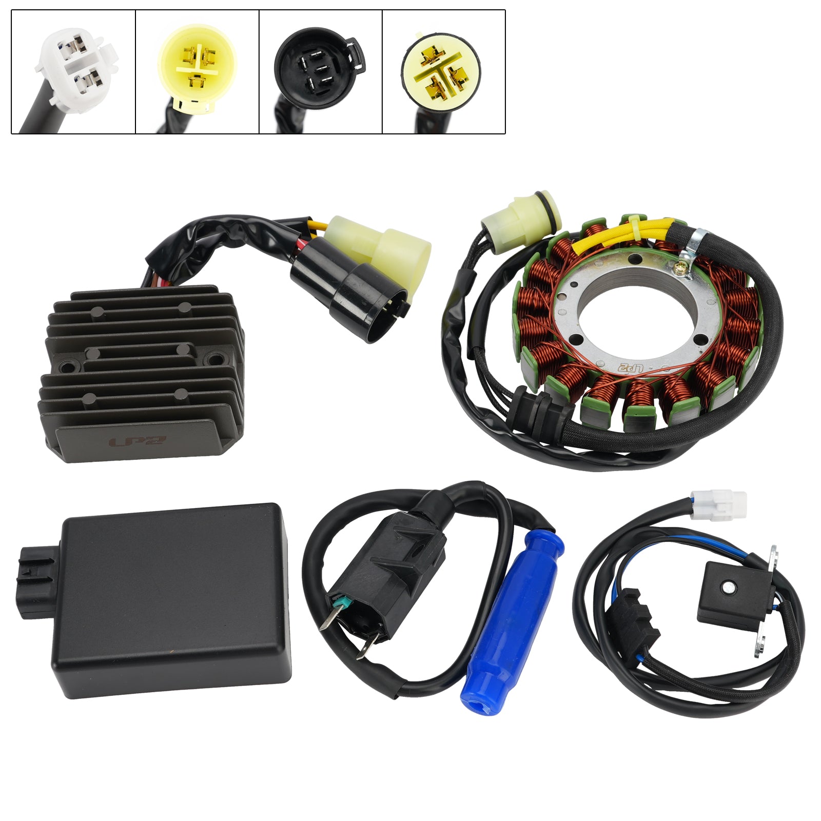 Boitier Allumage Bobine Stator Régulateur pour Kawasaki KVF400 Prairie 1999-2002