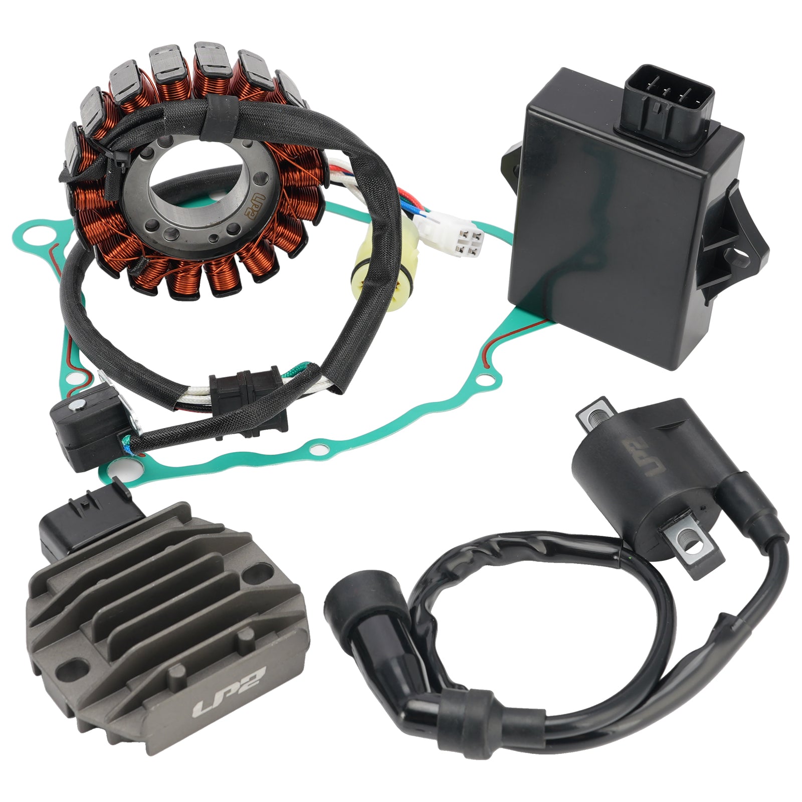 Boitier Allumage Bobine Stator Régulateur pour Yamaha Bear Tracker YFM250 01-04