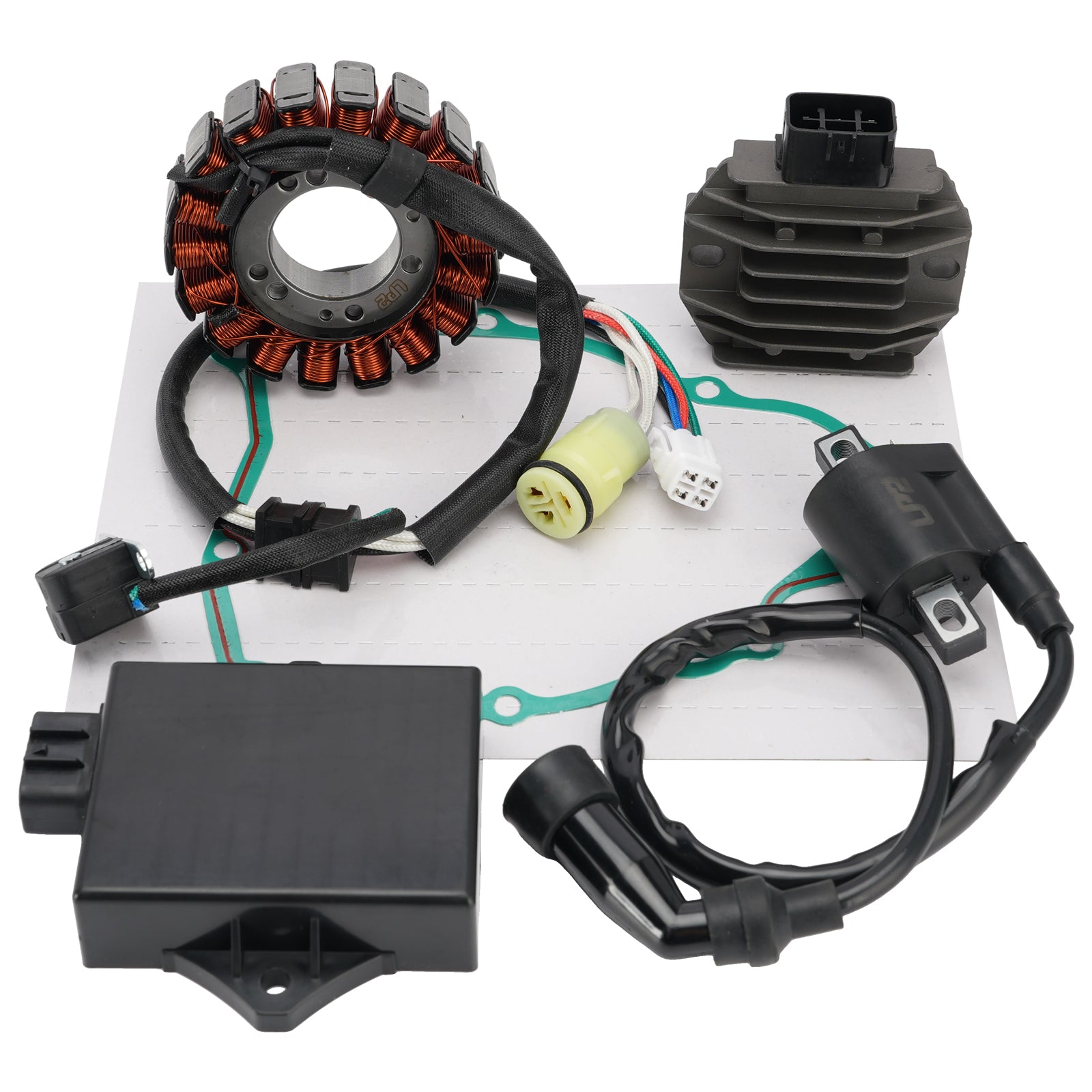 Boitier Allumage Bobine Stator Régulateur pour Yamaha Bear Tracker YFM250 01-04