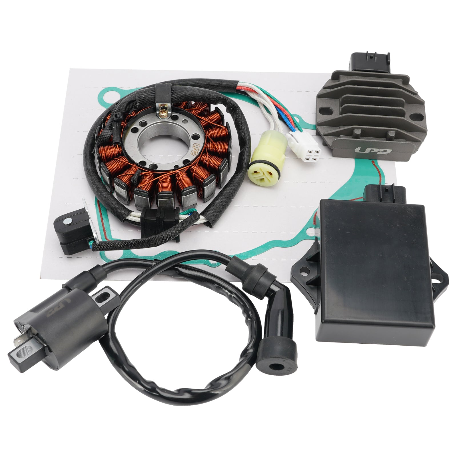 Boitier Allumage Bobine Stator Régulateur pour Yamaha Bear Tracker YFM250 01-04