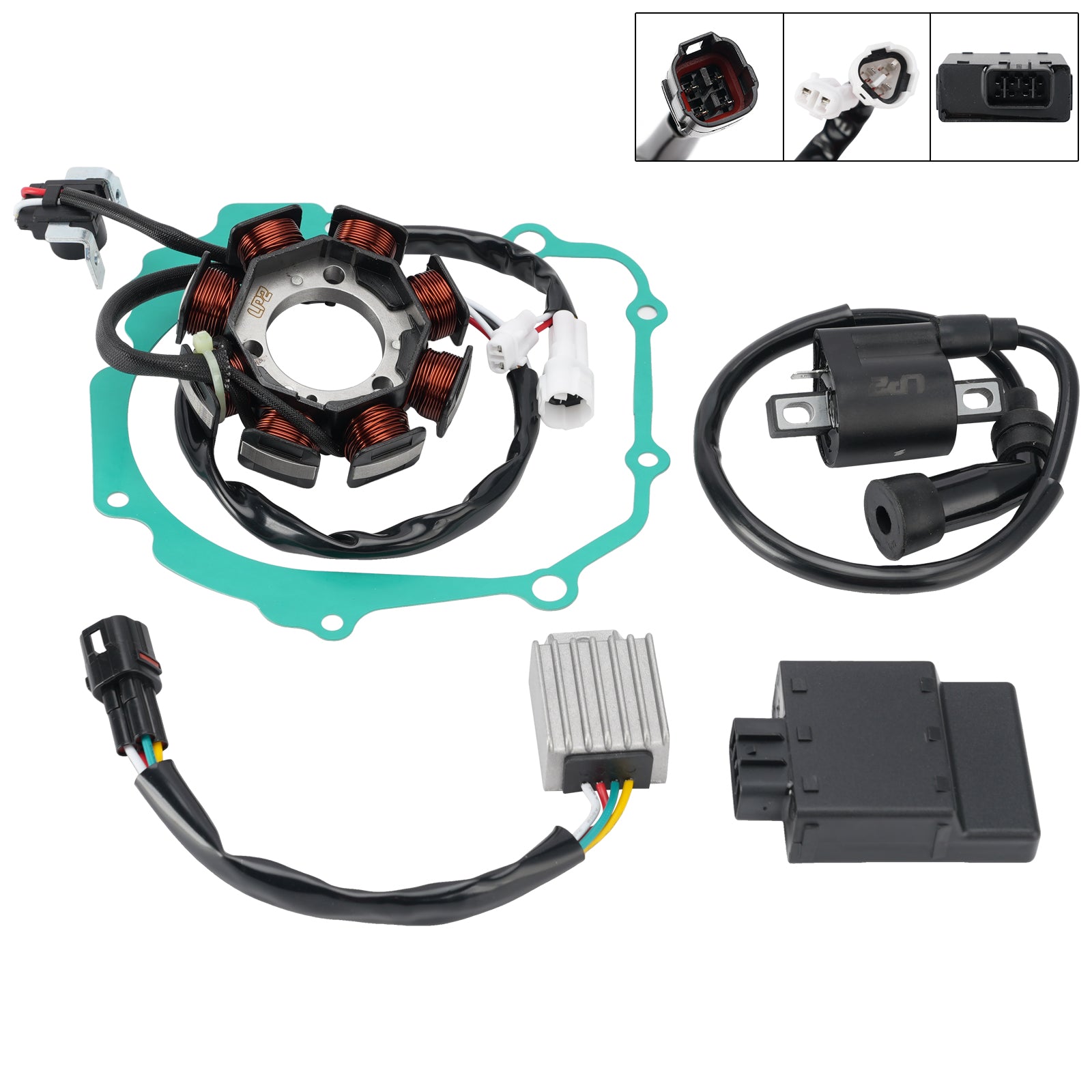 Boitier Allumage Bobine Stator Régulateur pour Yamaha YFA1 Breeze 125 2002-2004