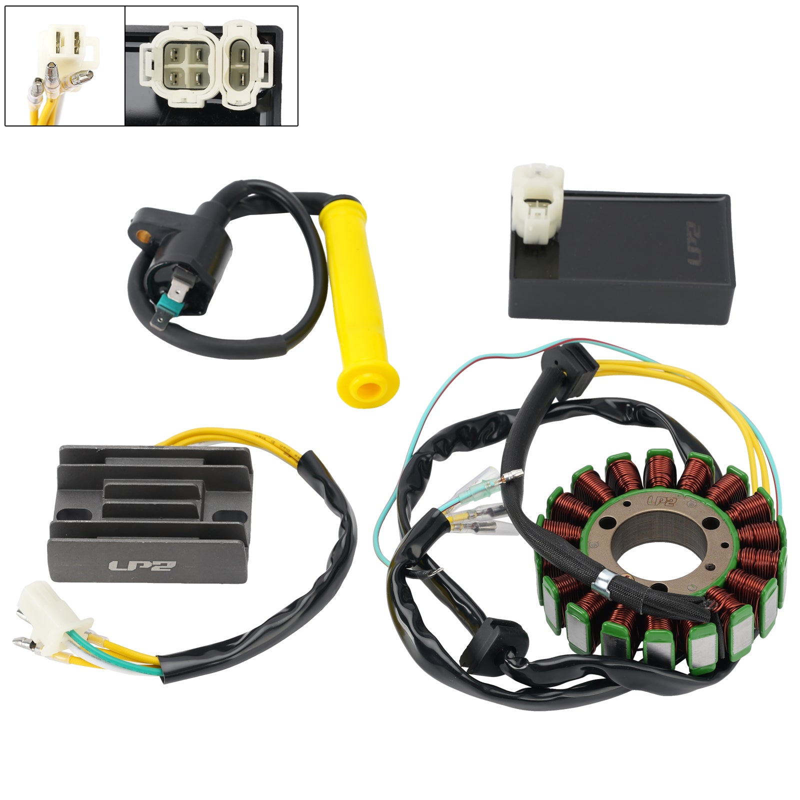 Boitier Allumage Bobine Stator Régulateur pour Honda XLR250R Baja MD22 1990-1992