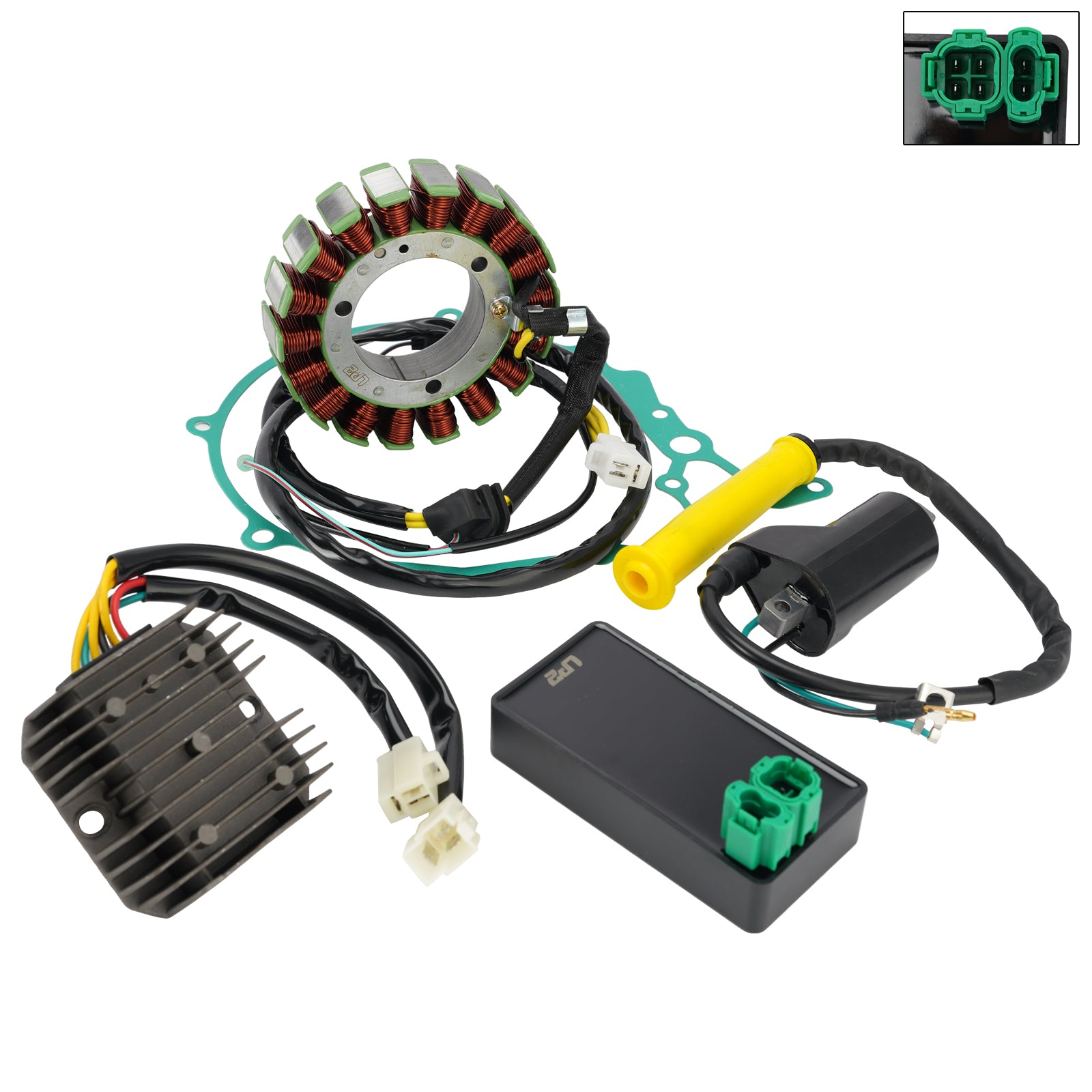 Boitier Allumage Bobine Stator Régulateur joint pour Honda NX650 Dominator 88-89