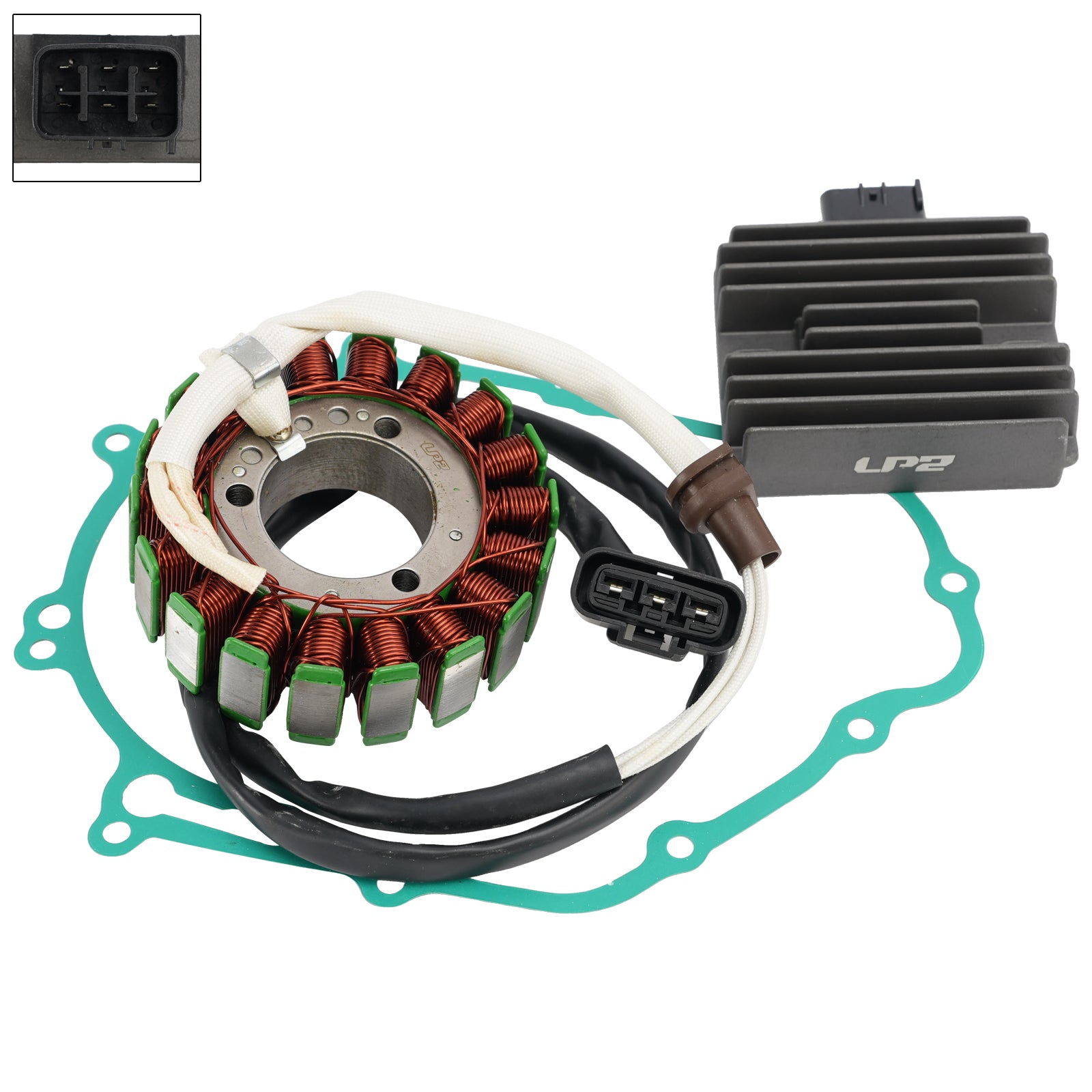 Stator Allumage Régulateur joint pour Hisun HS 800 Quad ATV UTV YS800