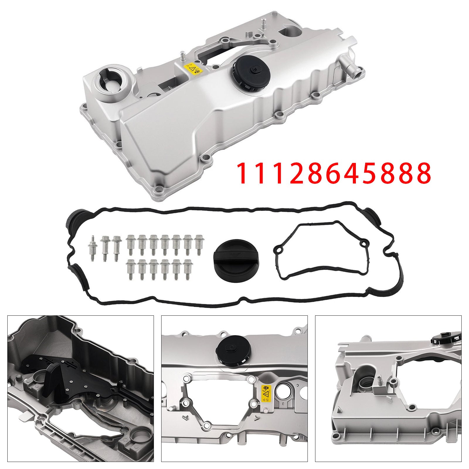 Cache Culbuteur Moteur Avec Joint 11128645888 Pour BMW N46 N46N E91 318i 320i