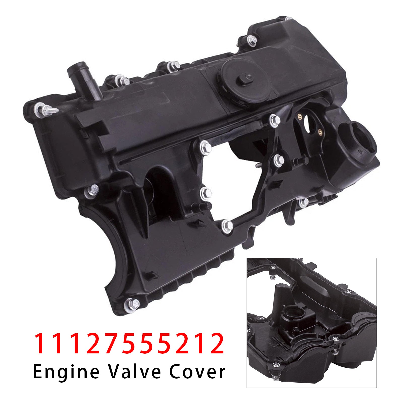 Cache Culbuteur Moteur Avec Joint 11127555212 Pour BMW N46 Et N46N Motor