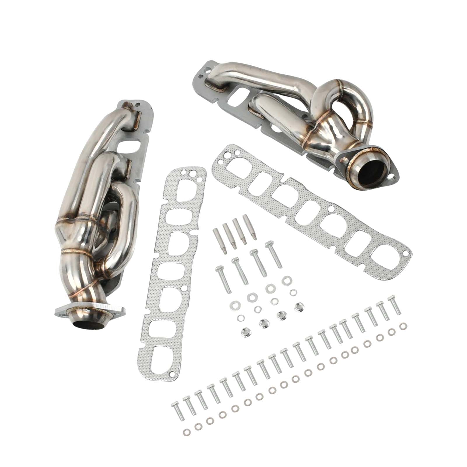 Steel Exhaust Manifold Header Pour Dodge Ram 1500 2009-2018 5.7L 1-5/8"