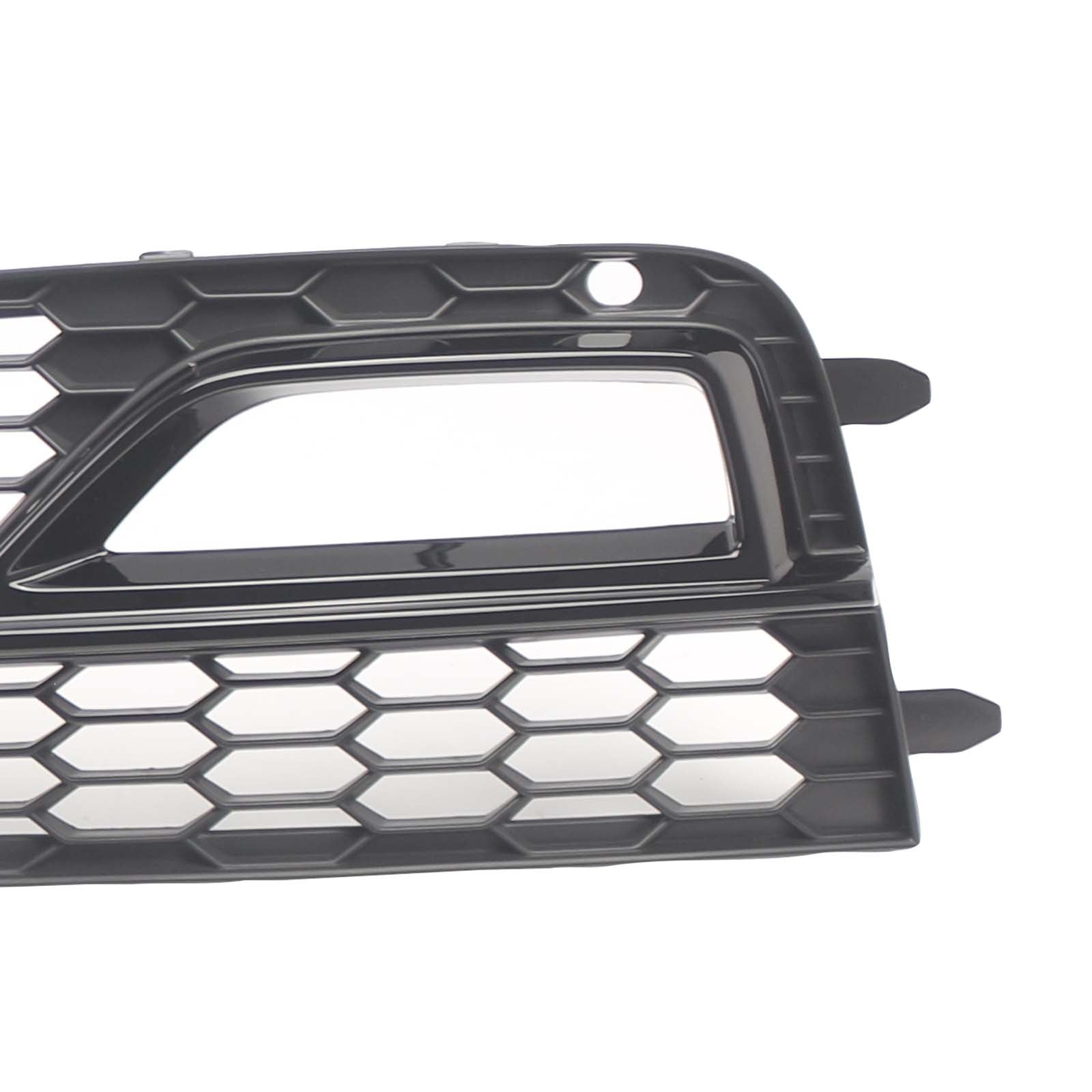 Black Front Fog Lamp Grill Pour Audi A5 S-Line Sport Edition Bumper 2013-2016
