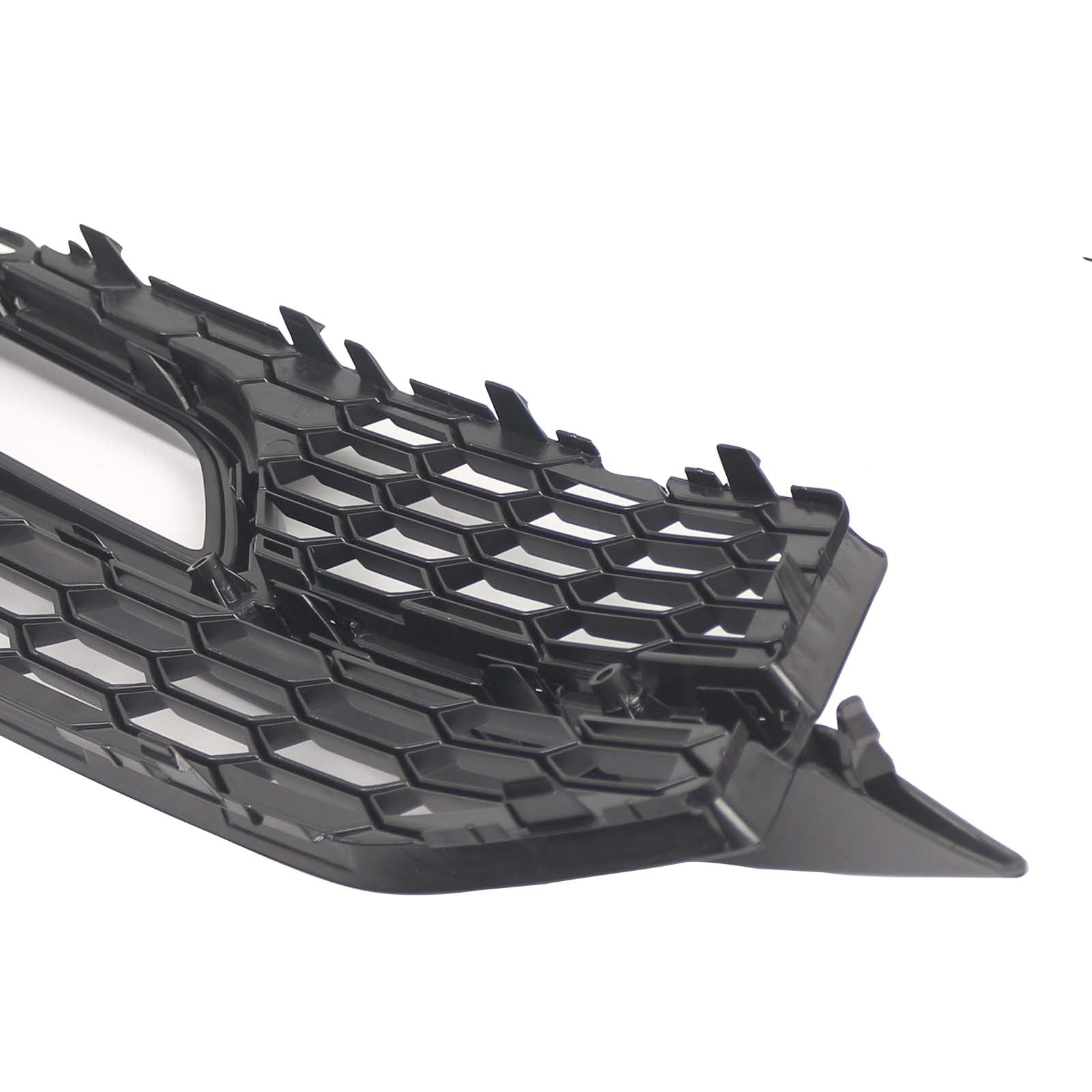Black Front Fog Lamp Grill Pour Audi A5 S-Line Sport Edition Bumper 2013-2016