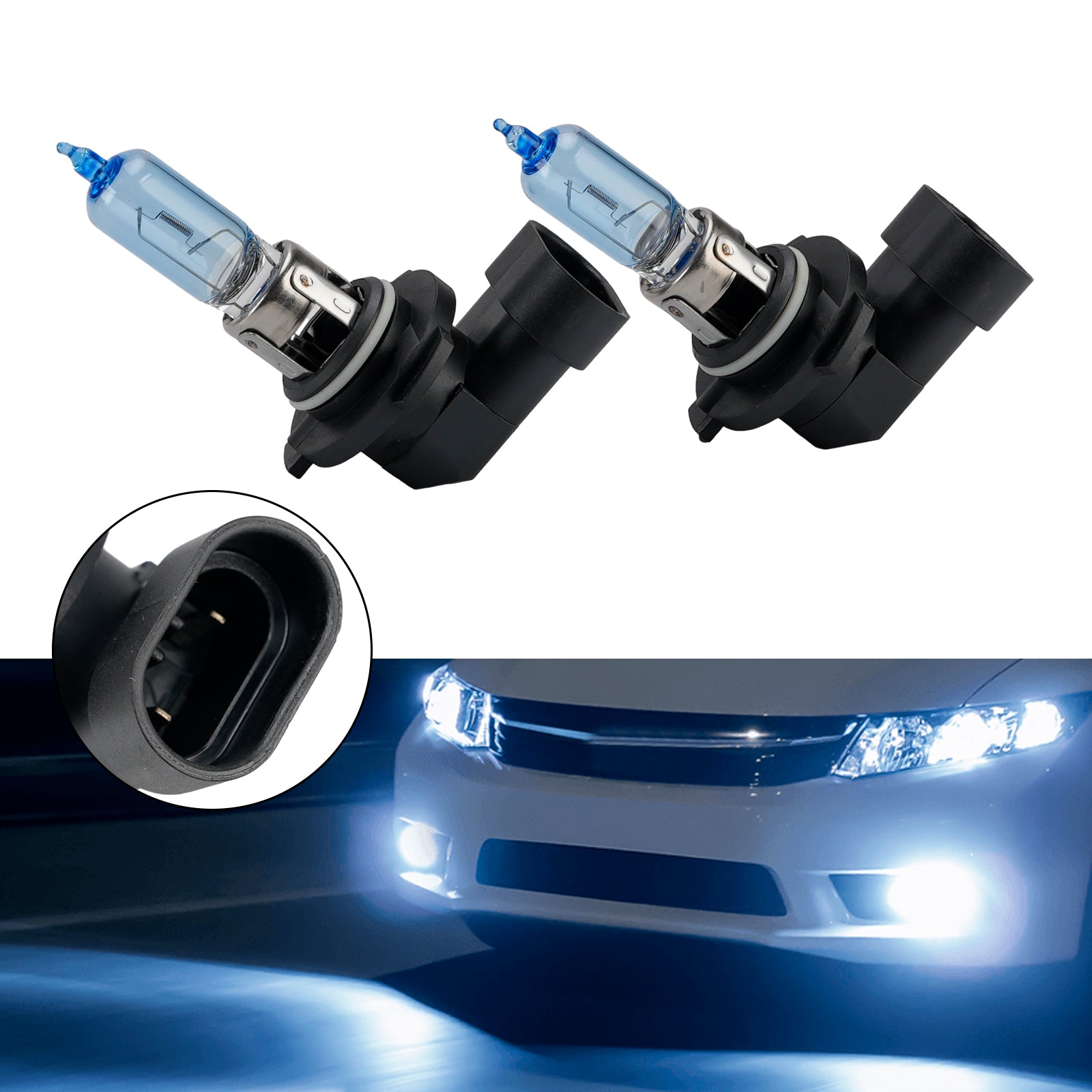 Ampoule Phare Halogène Améliorée Voiture HB3 9005 12V 60W Pour HELLA178 560-703